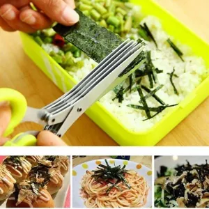 5 Layer/ Blades Multi Herb Scissors