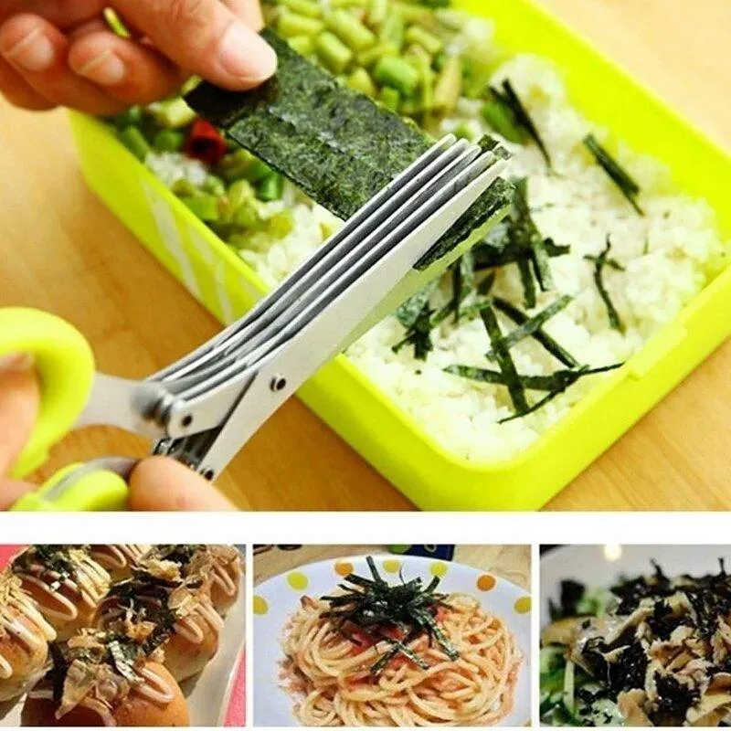 5 Layer/ Blades Multi Herb Scissors