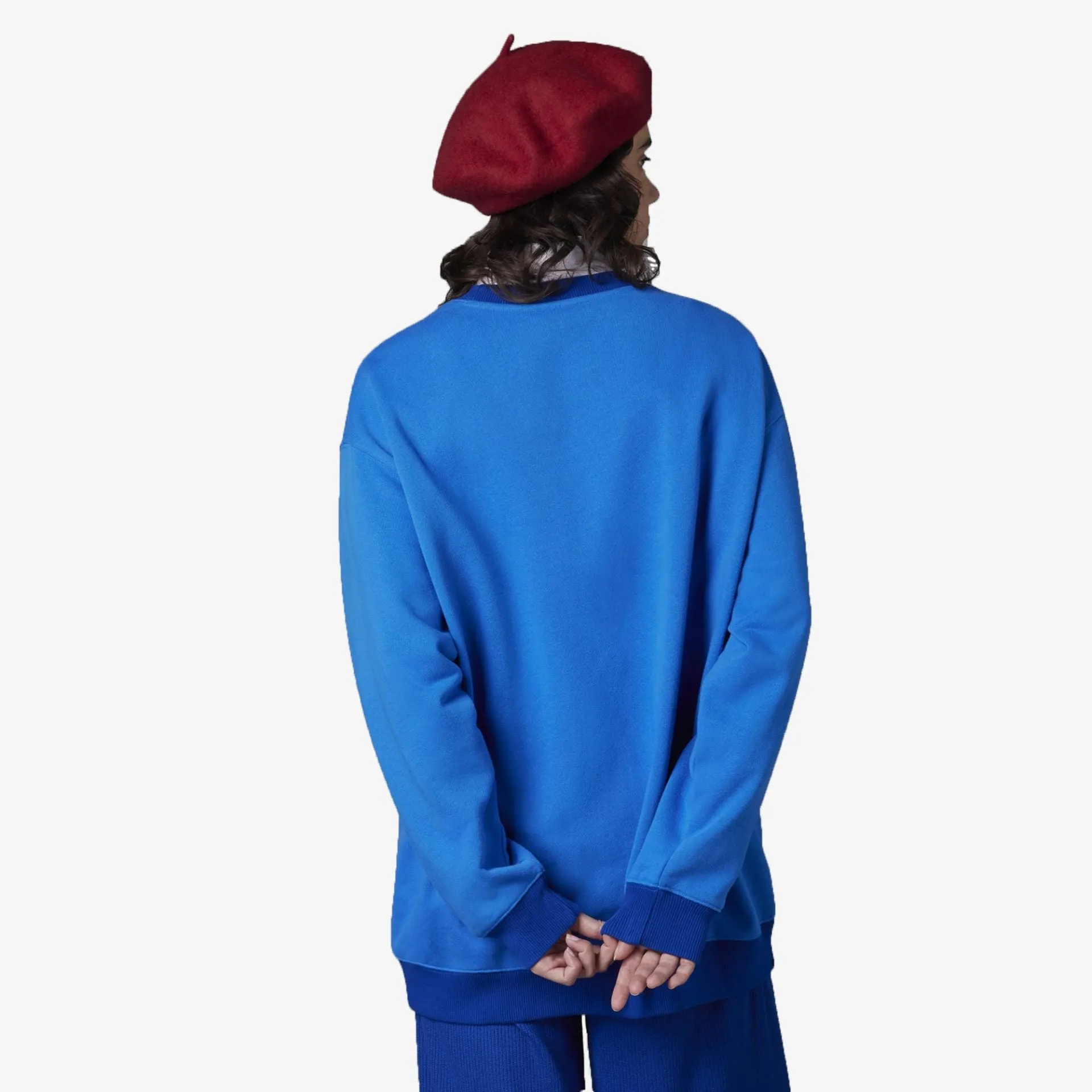 Adidas Originals | WMN'S ADICOLOR 70S SWEATSHIRT  { BLUE BIRD