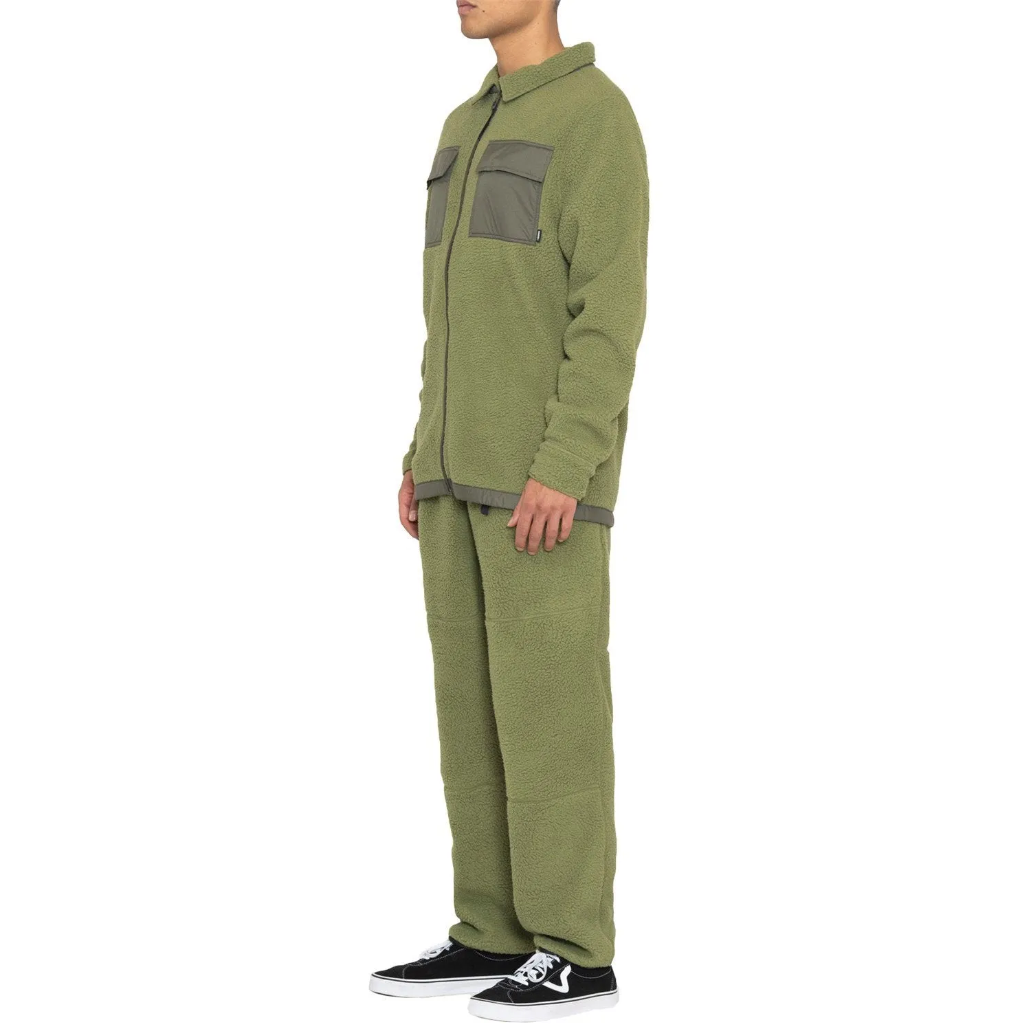 Armada Odus fleece shirt, green