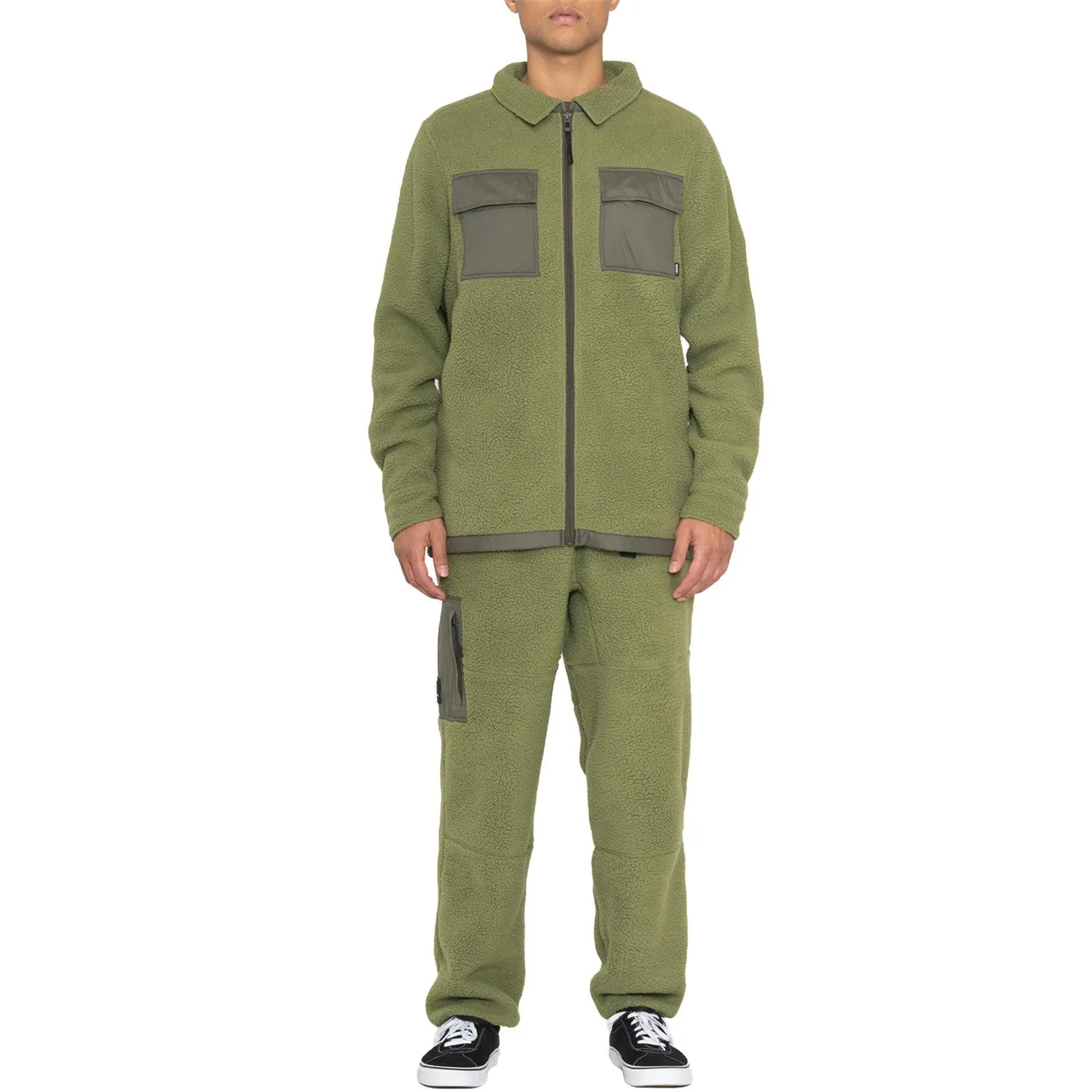 Armada Odus fleece shirt, green