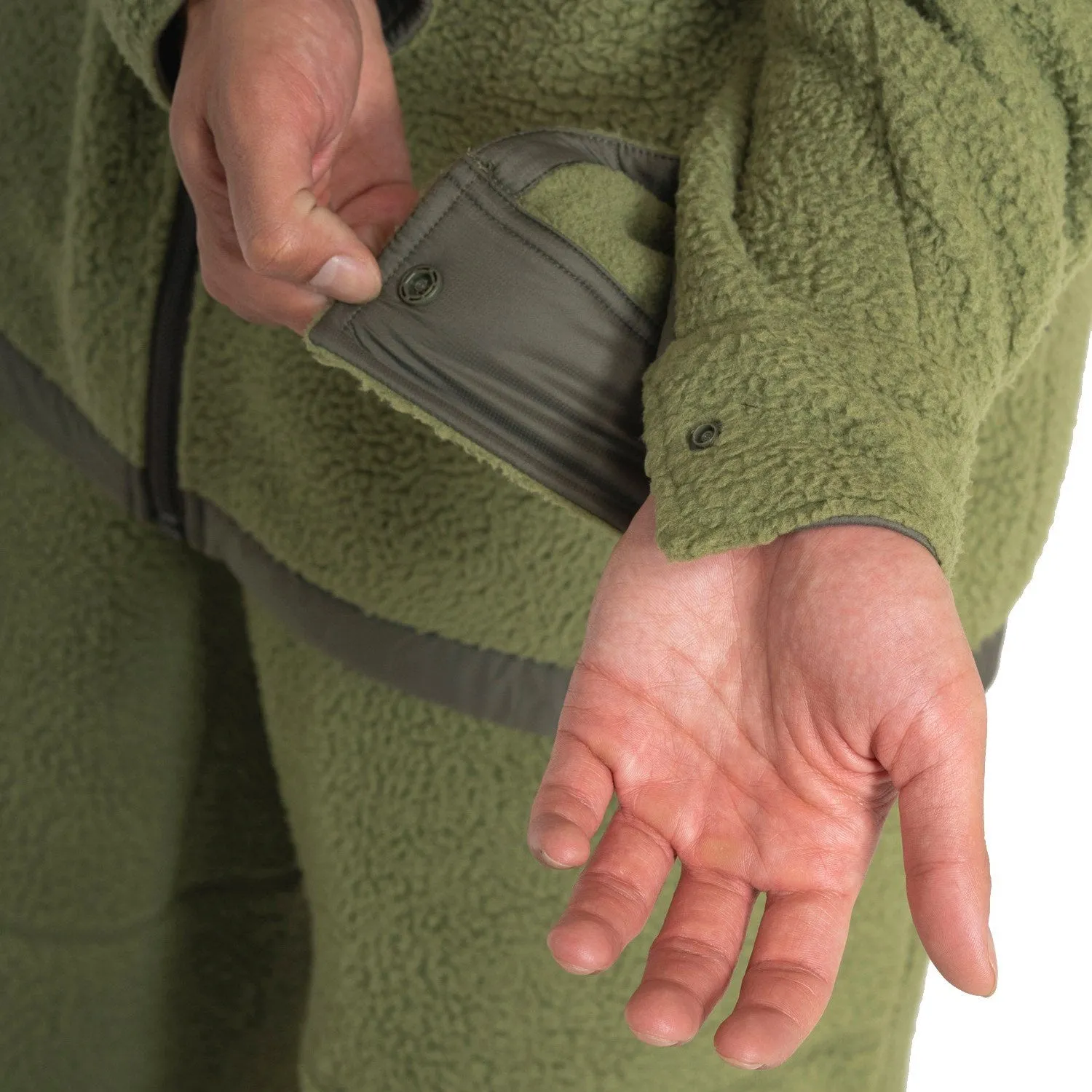 Armada Odus fleece shirt, green