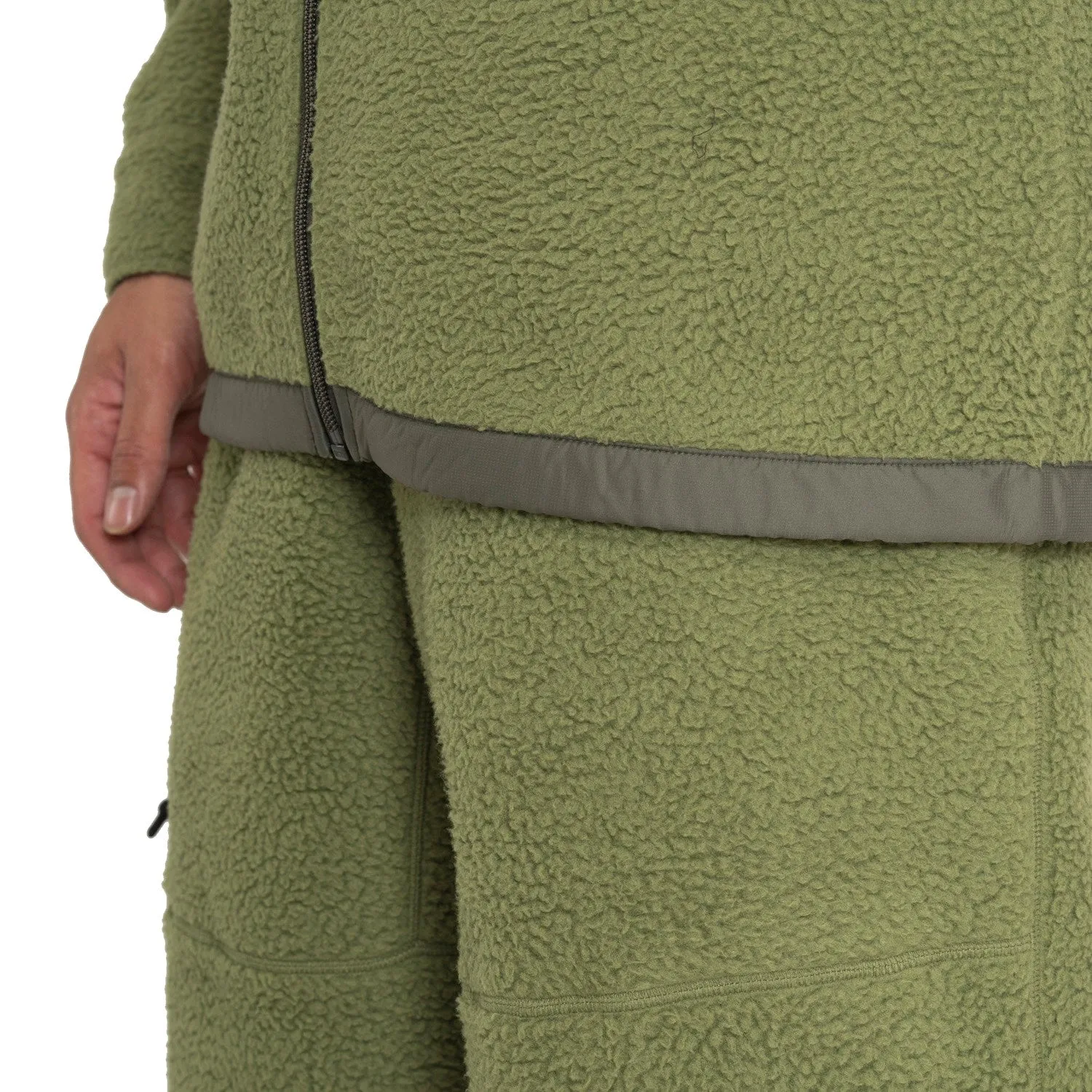 Armada Odus fleece shirt, green