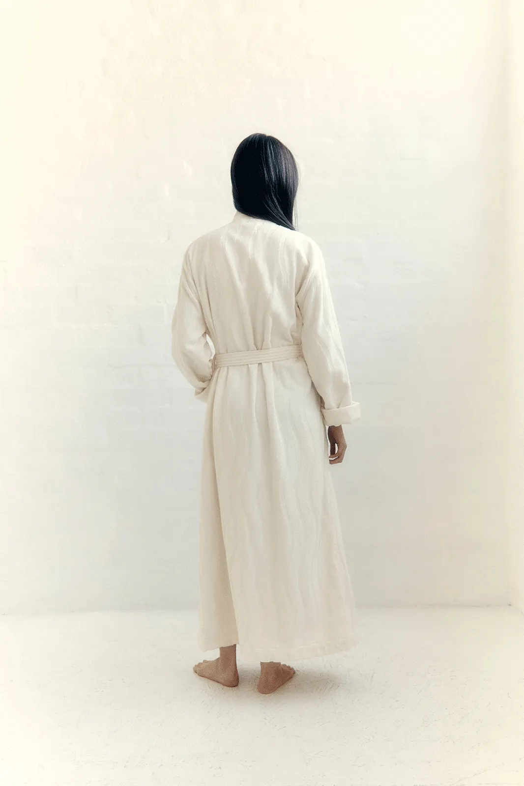 Bath Robe - Ivory