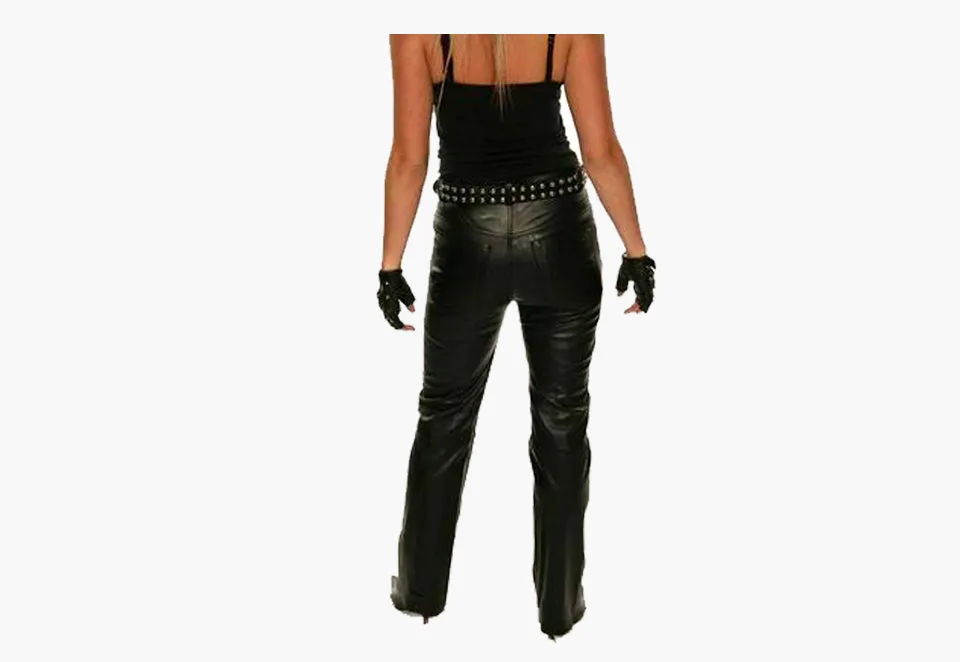 BGA Hobart Lady Leather Motorcycle Pant