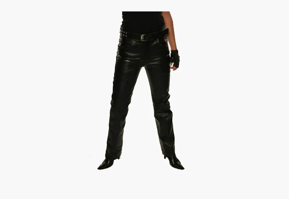 BGA Hobart Lady Leather Motorcycle Pant