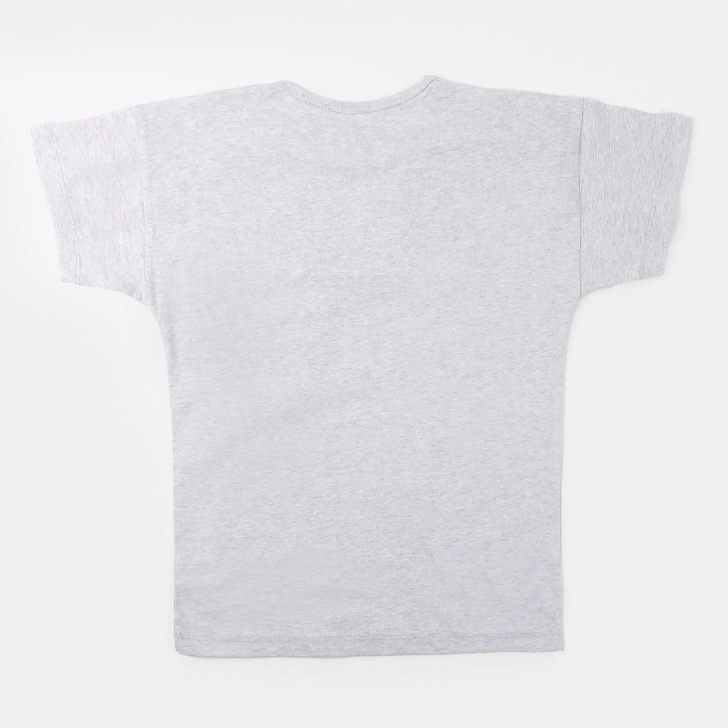 Boys Cotton T-Shirt Inspiration - Gray