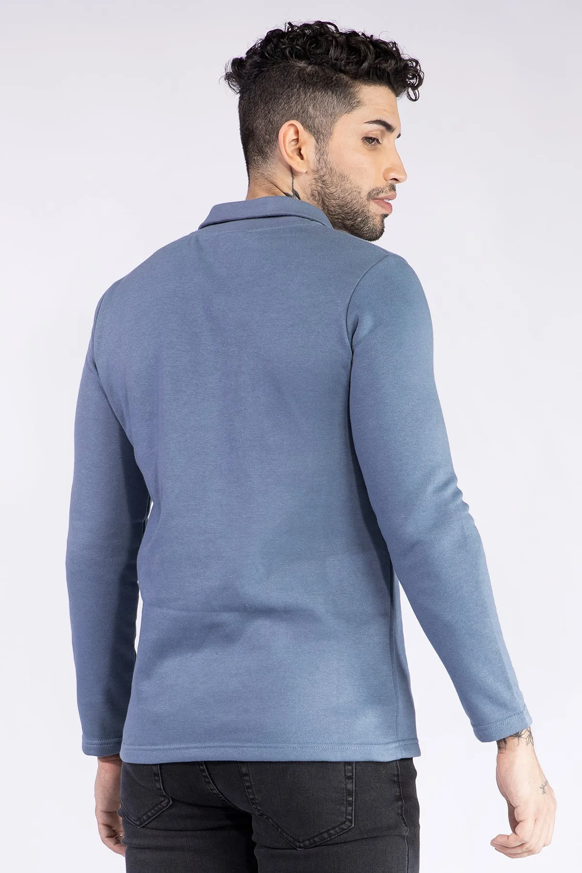 Cerulean Mock Zipper - W21 - MSW012R
