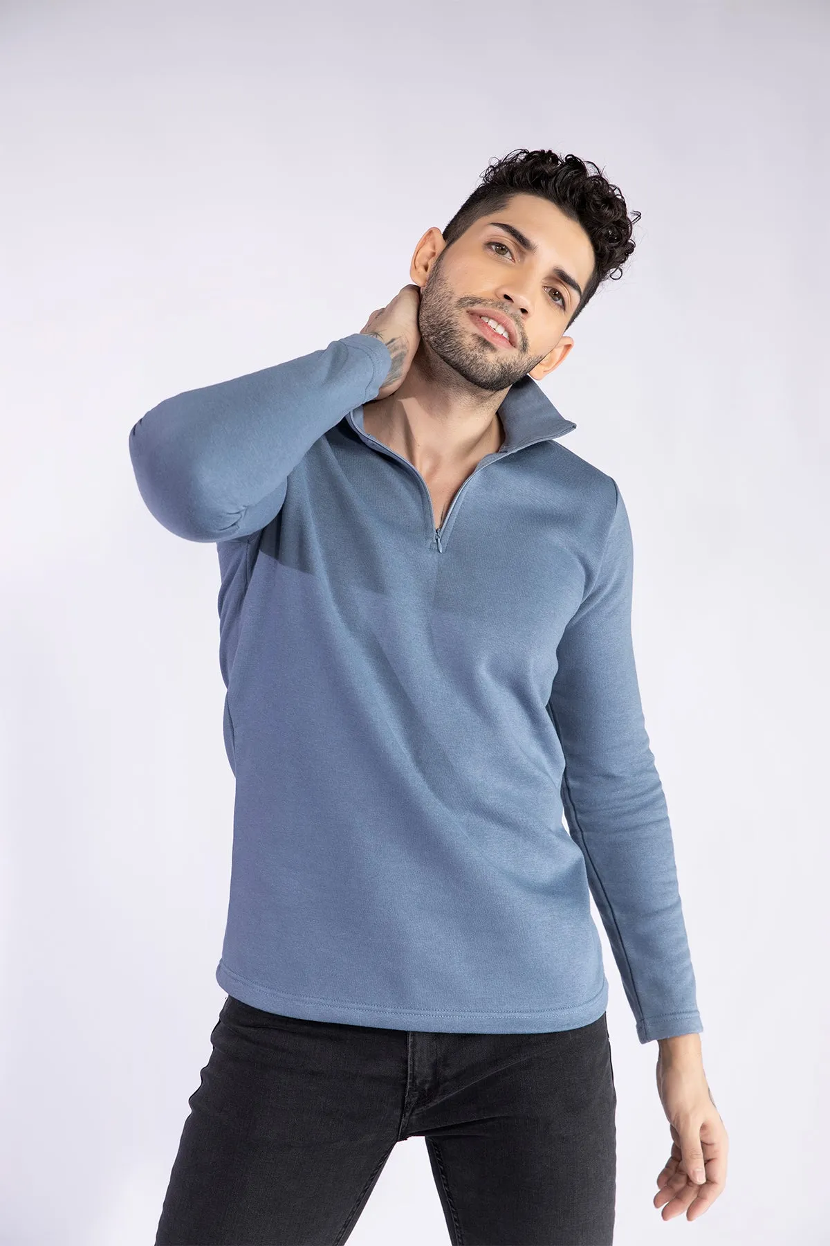 Cerulean Mock Zipper - W21 - MSW012R