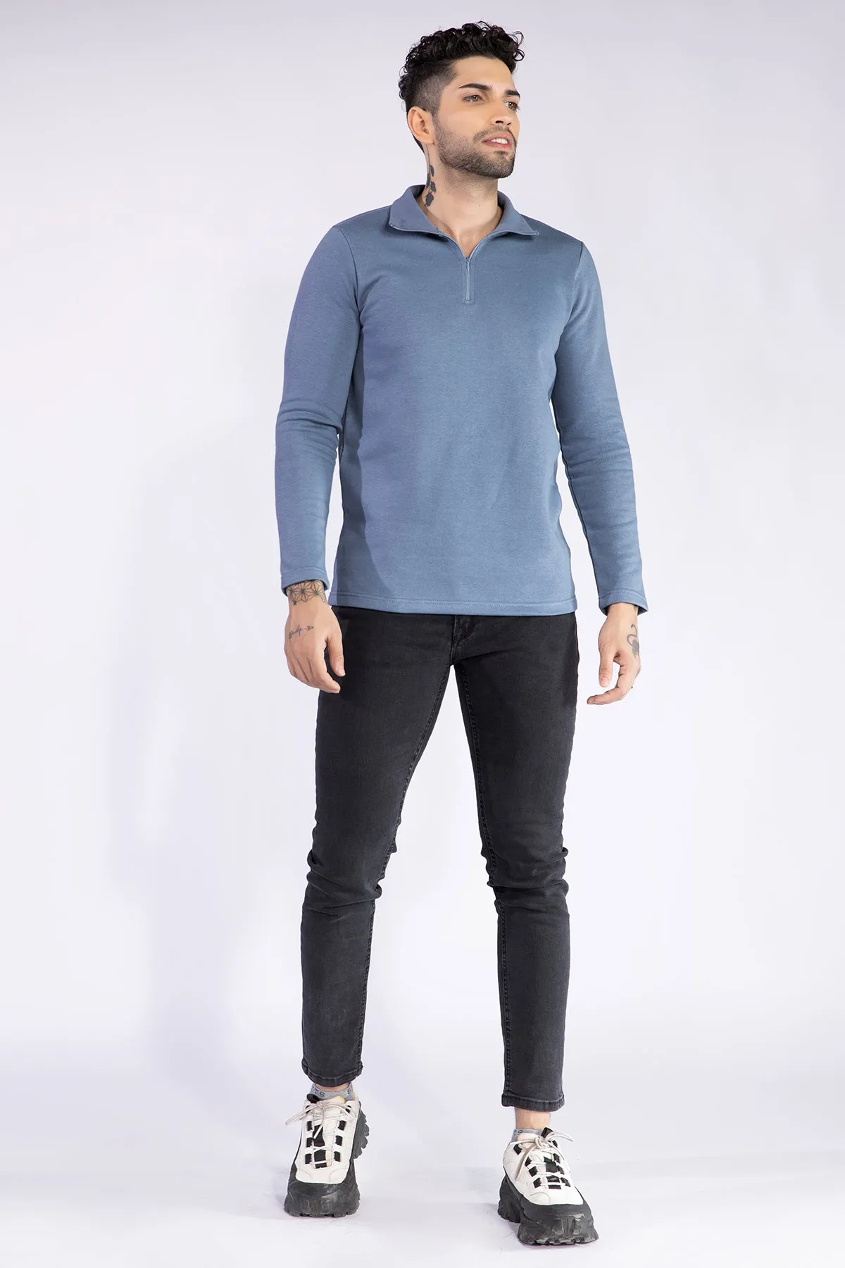 Cerulean Mock Zipper - W21 - MSW012R