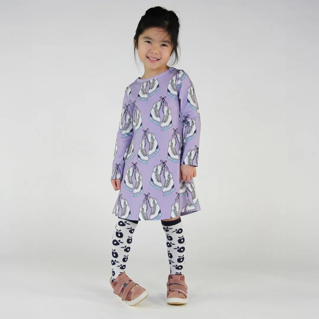 Dress with ice skates