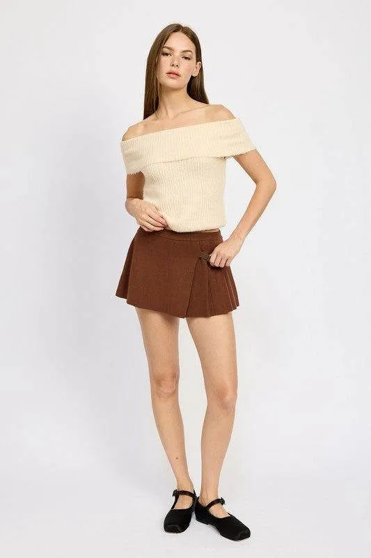 Emory Park Pleated Mini Skort