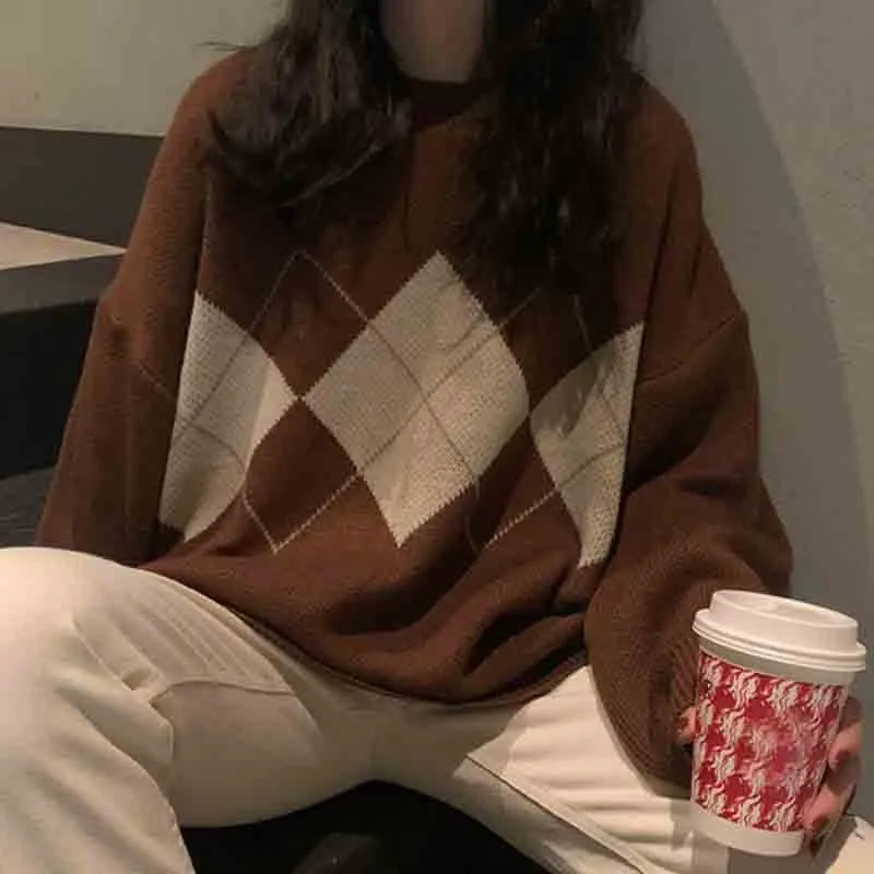 Fashionkova  Women Turtleneck Cashmere Sweater 2022 Winter Korean Style Loose Warm Knitted Pullover Female Casual Solid Long Sleeve Sweaters