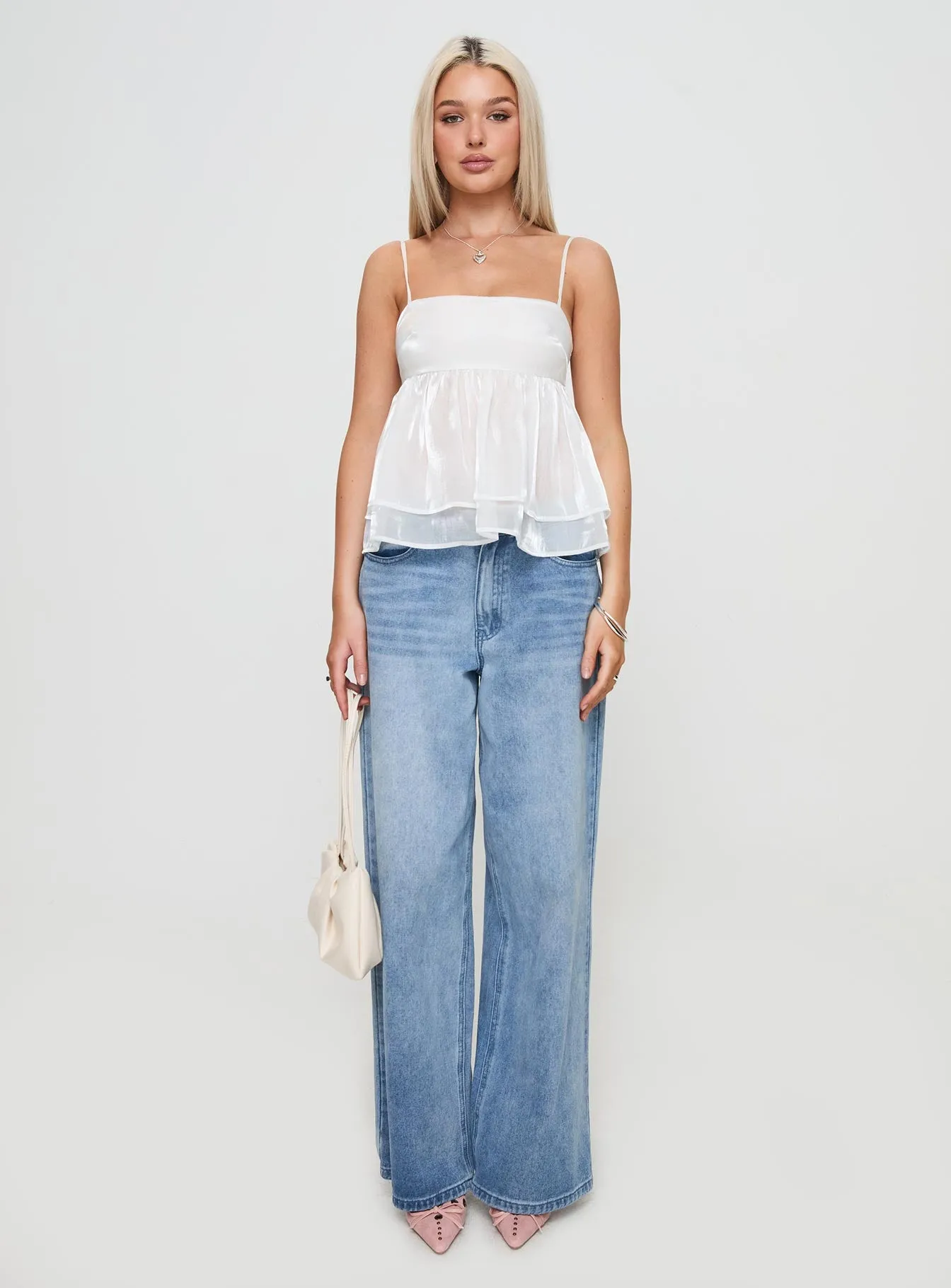 Fireflies Top White