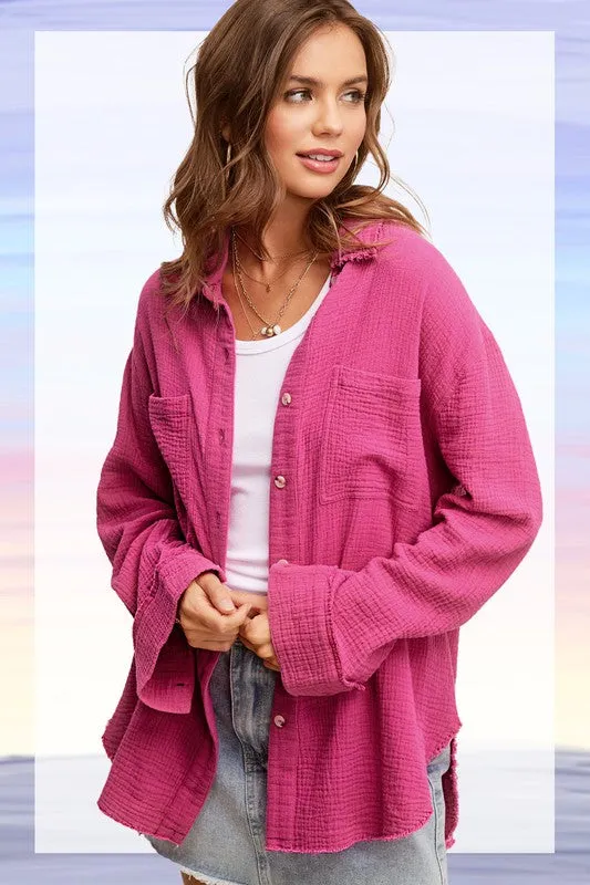Fuchsia Zenna Shirt
