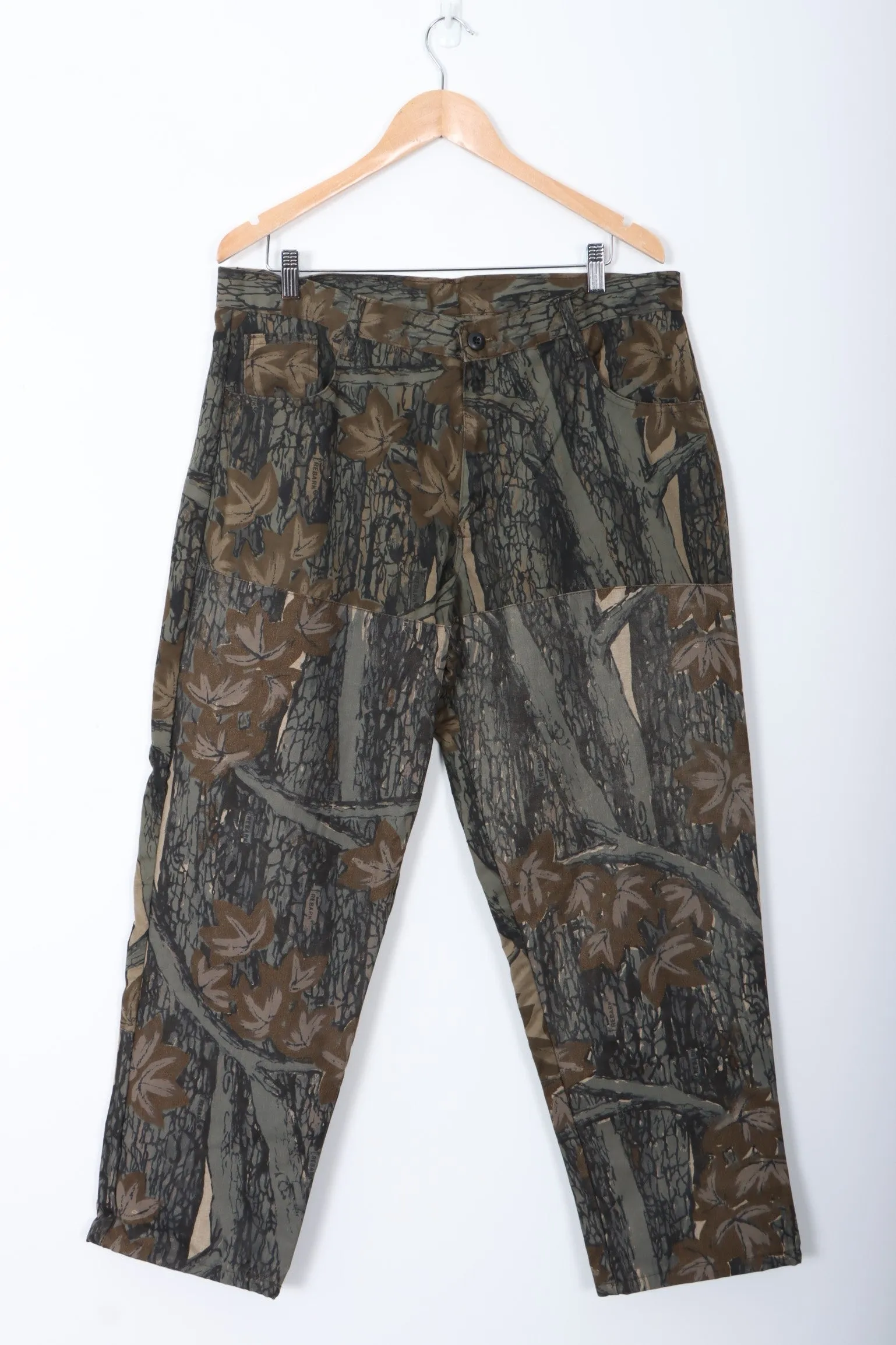 GANGER MOUNTAIN Camo Print Pants USA Made (38x30)