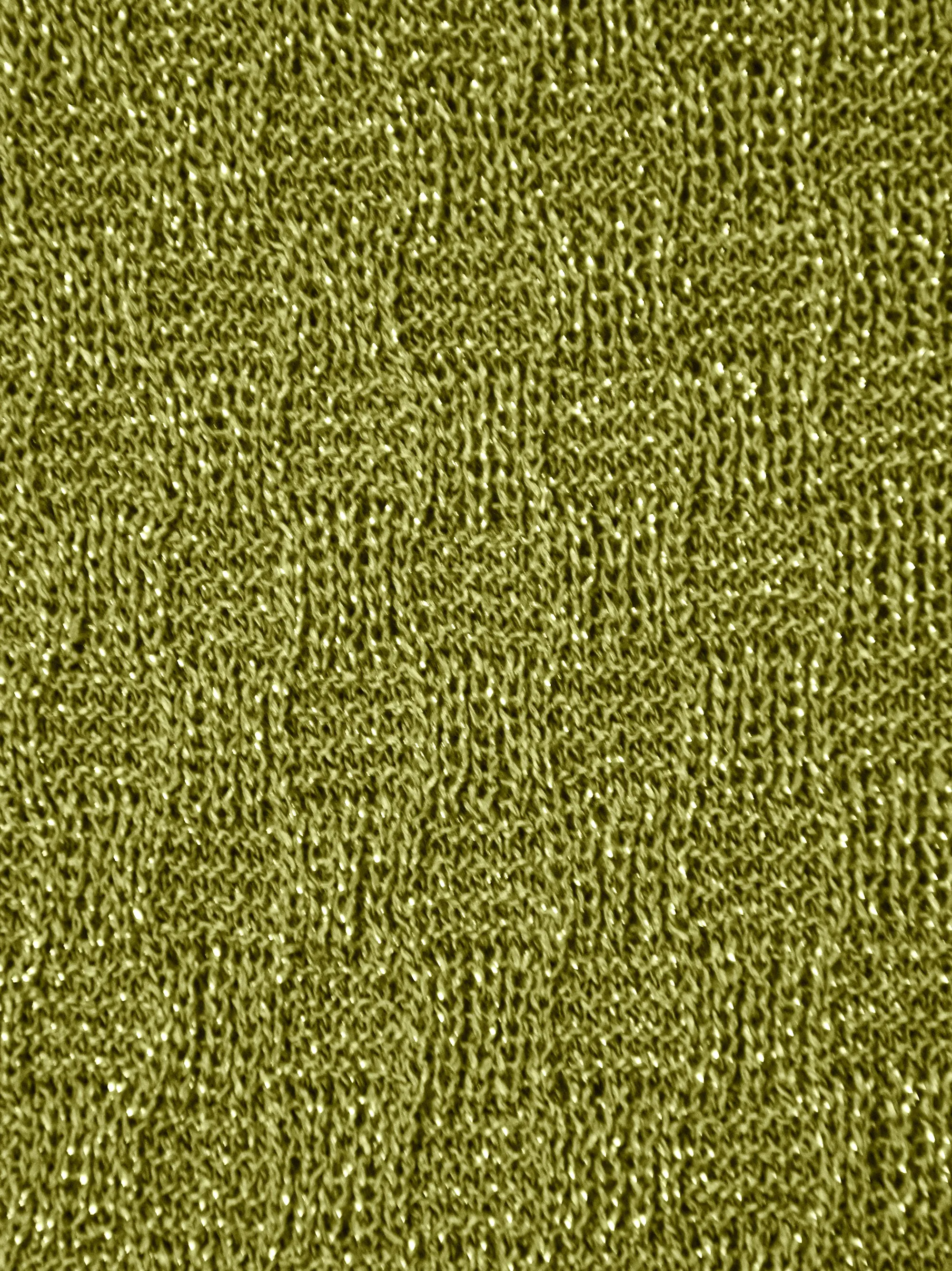 Green Sheer Lurex Knit Swing Top