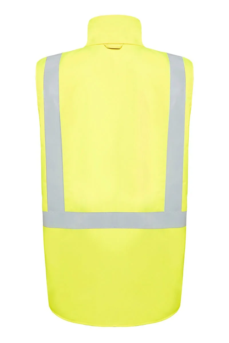 Hard Yakka Hi-Vis Taped All Weather Fleece Vest (Y21480)