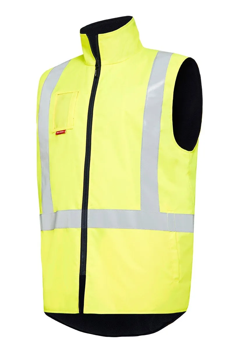 Hard Yakka Hi-Vis Taped All Weather Fleece Vest (Y21480)