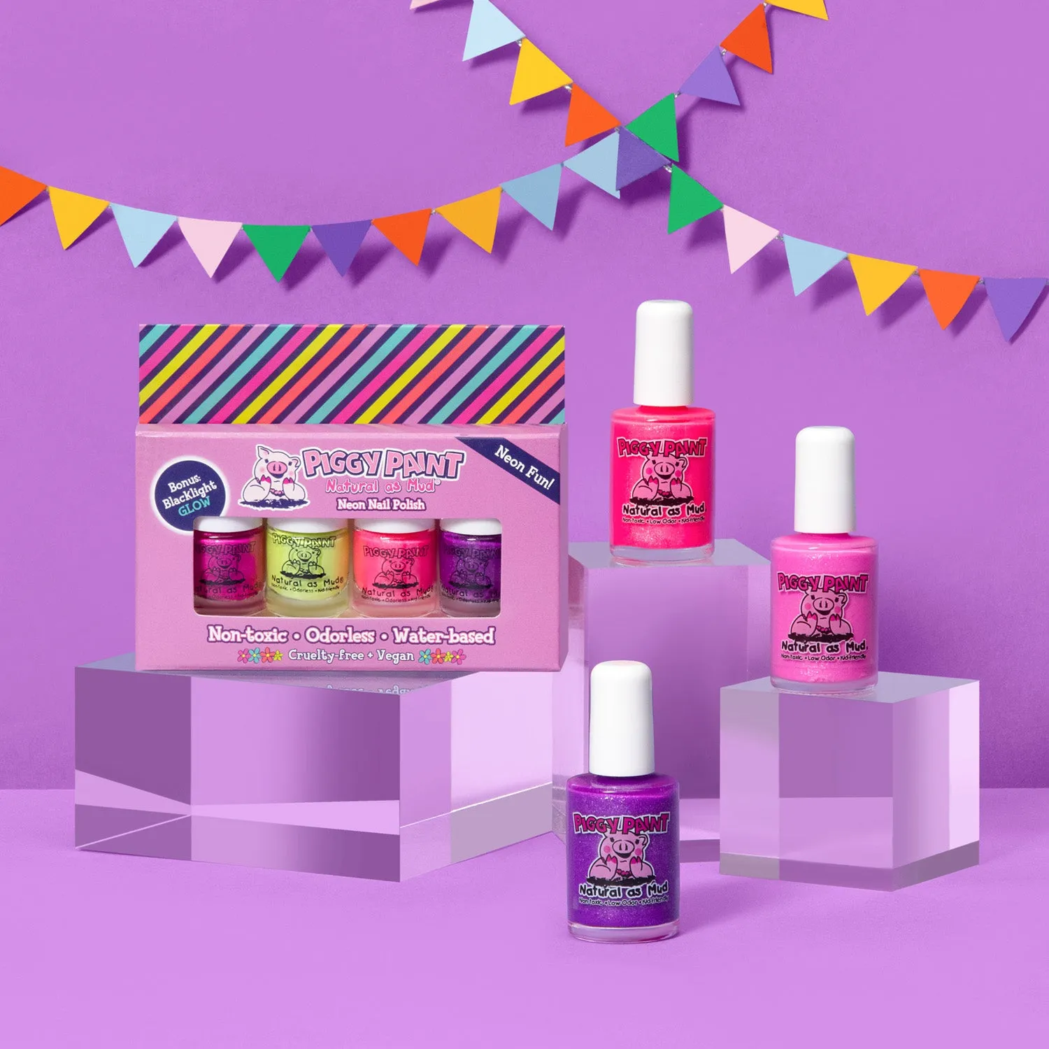 Havin' a Blast - Glitter Neon Pink