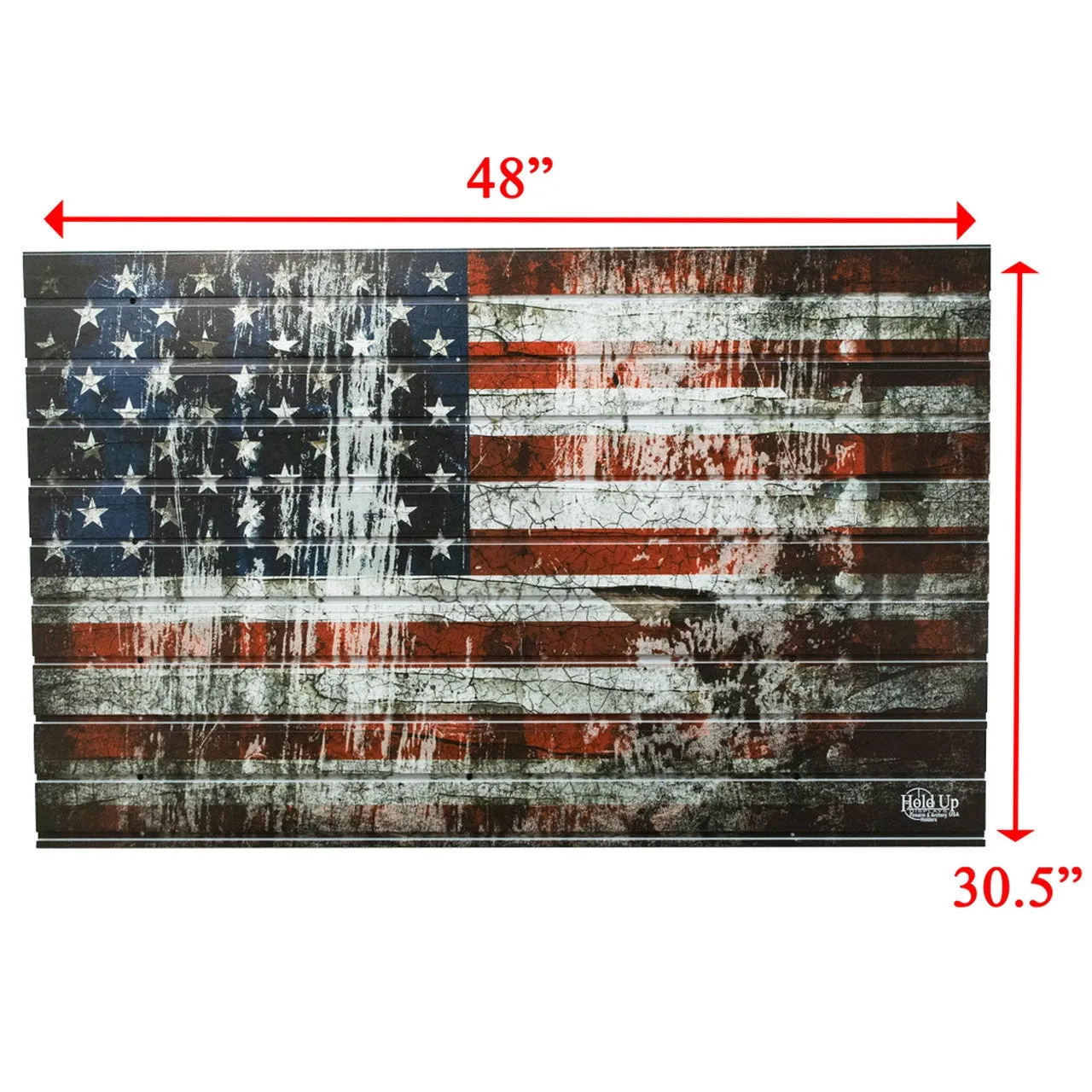 Hold Up Displays American Flag Strongwall HDSW2-2.5X4-F