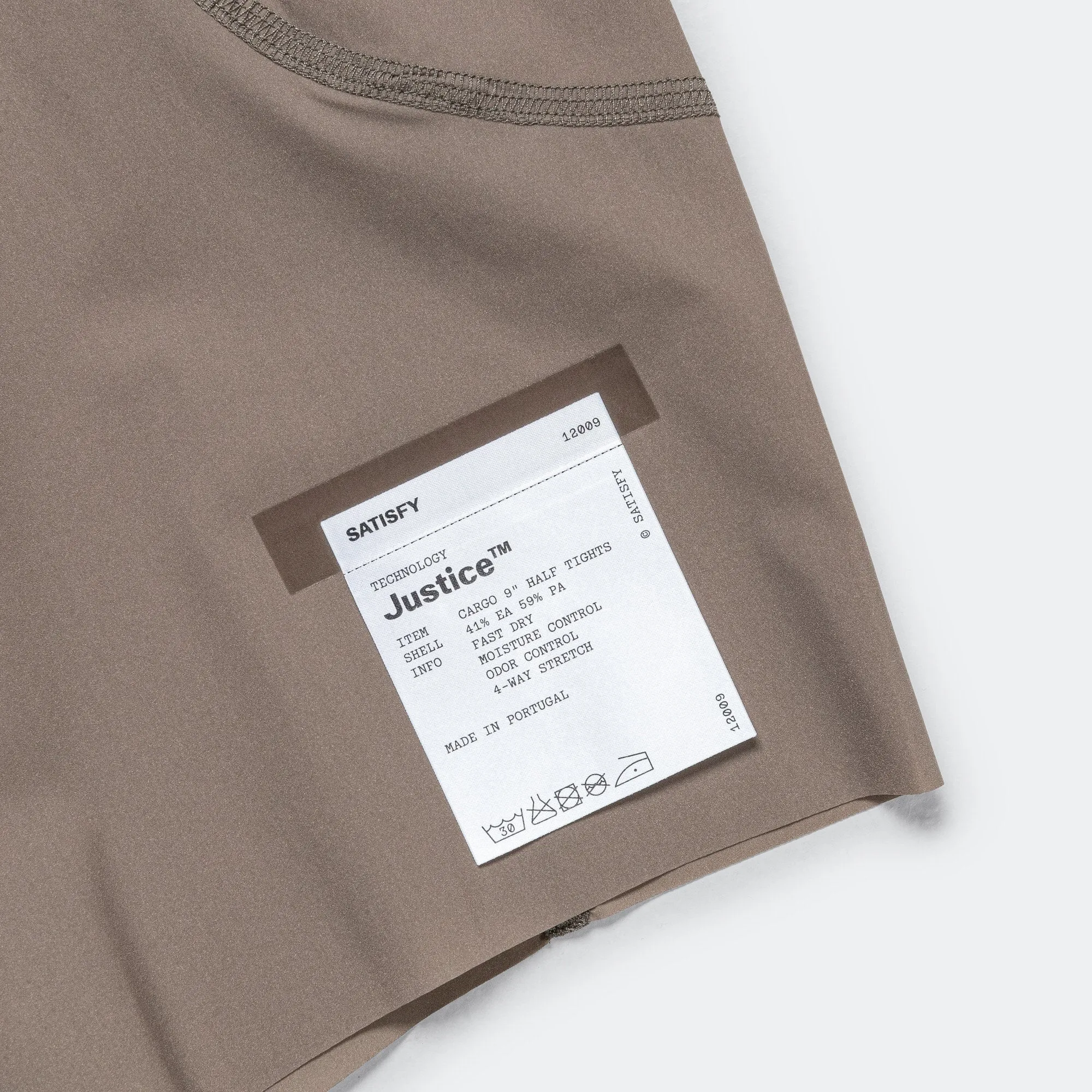 Justice Cargo 9" Half Tights - Falcon