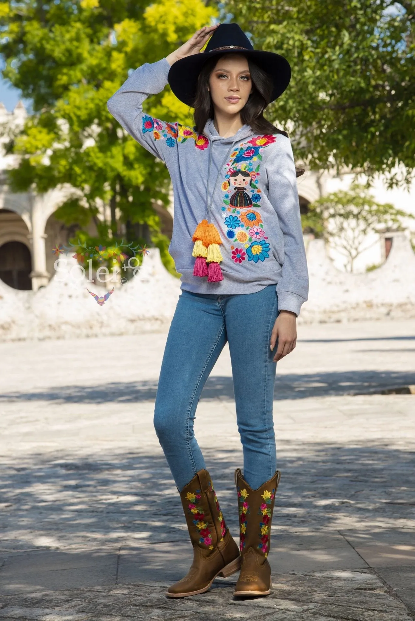 Lele Floral Hoodie