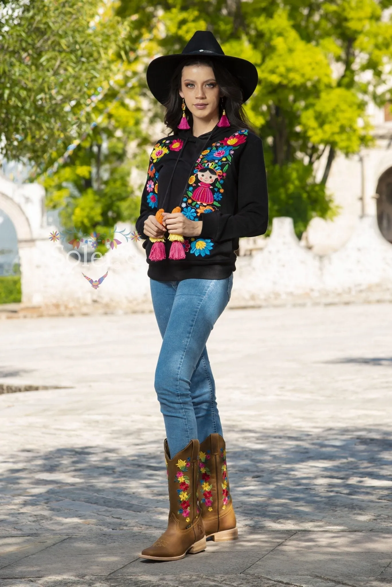 Lele Floral Hoodie