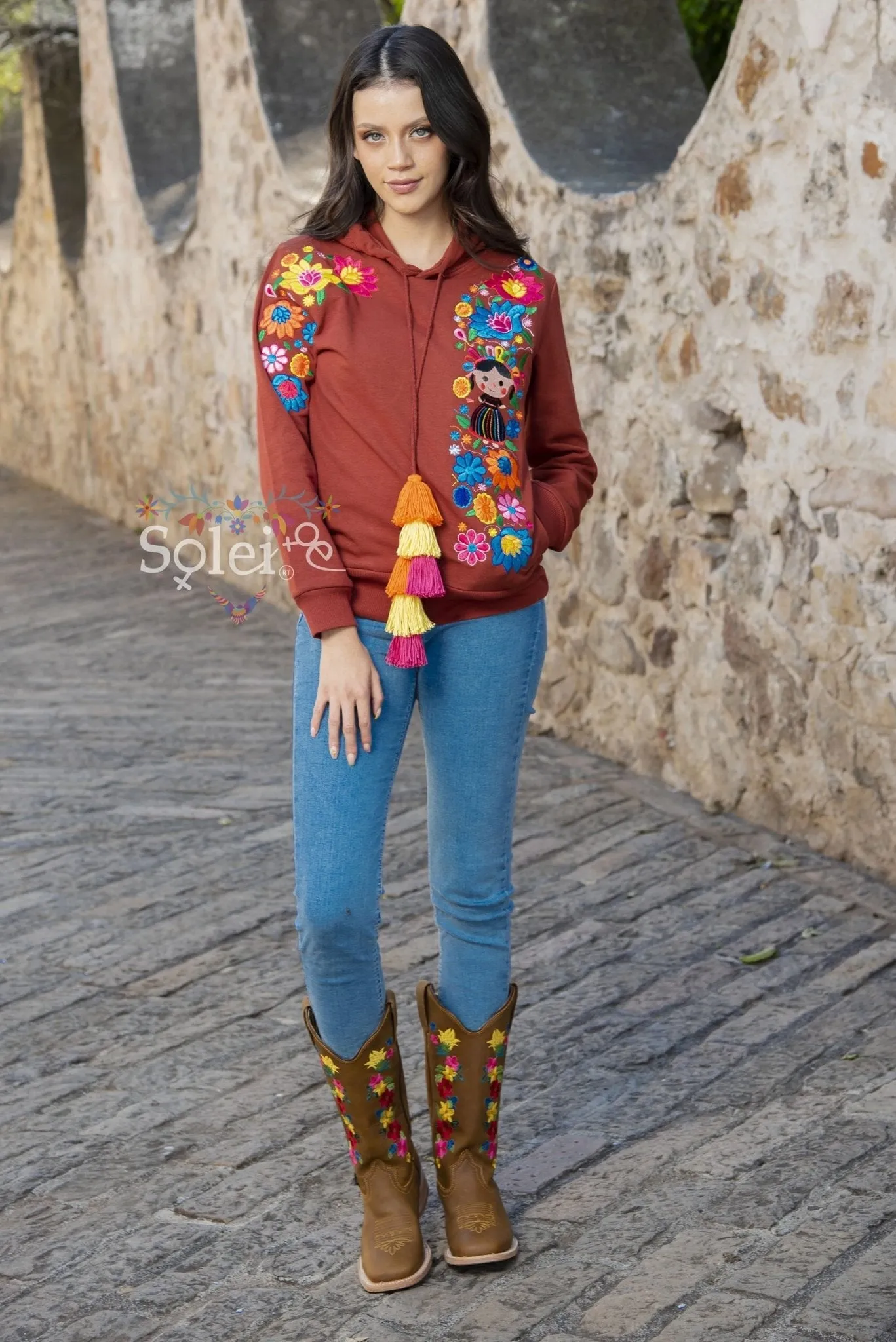 Lele Floral Hoodie