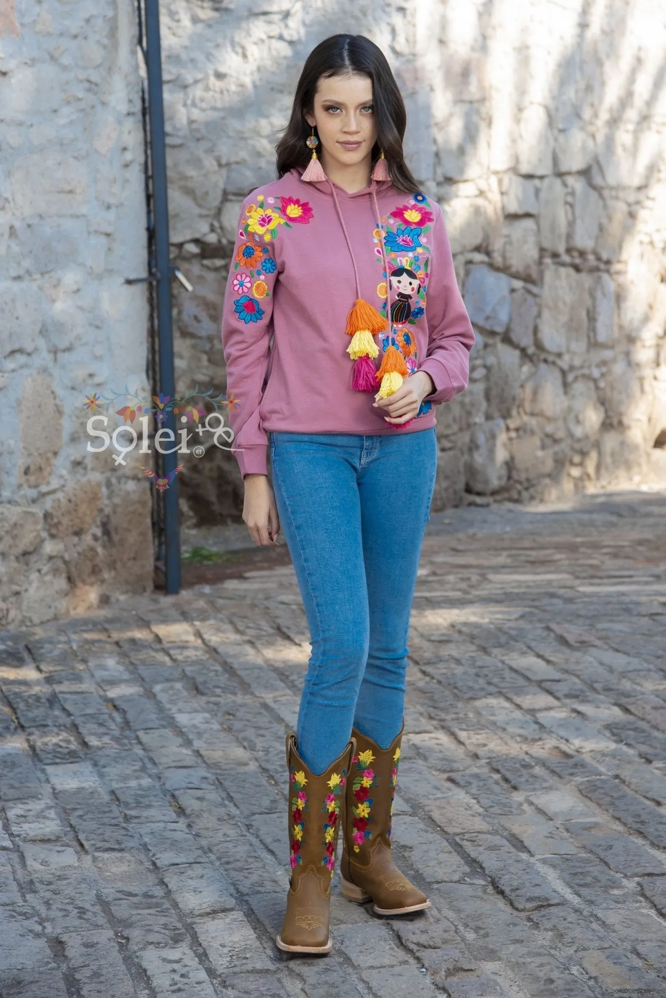 Lele Floral Hoodie