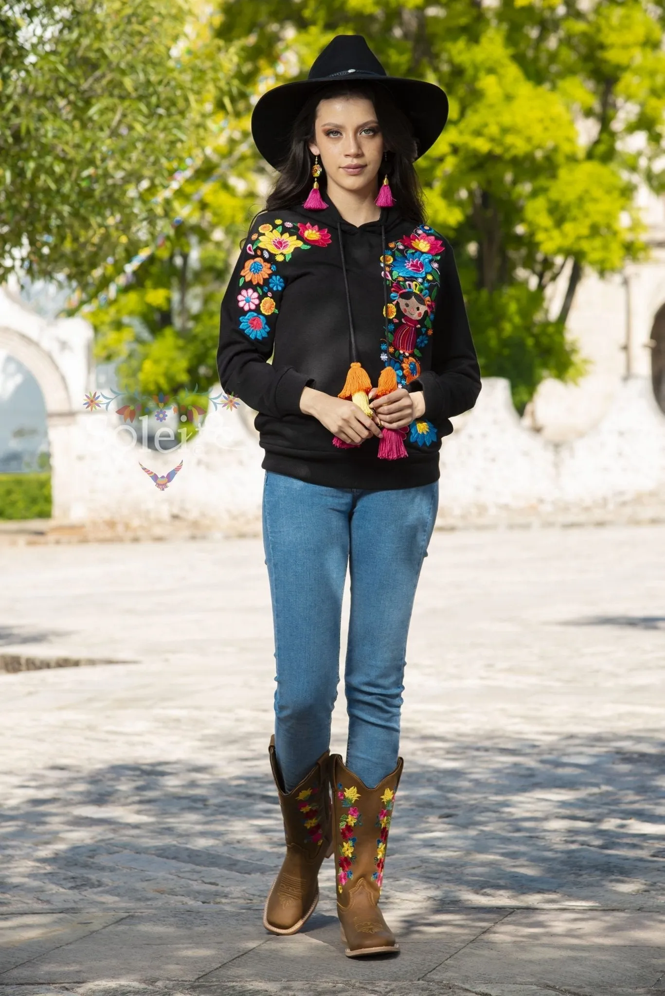 Lele Floral Hoodie