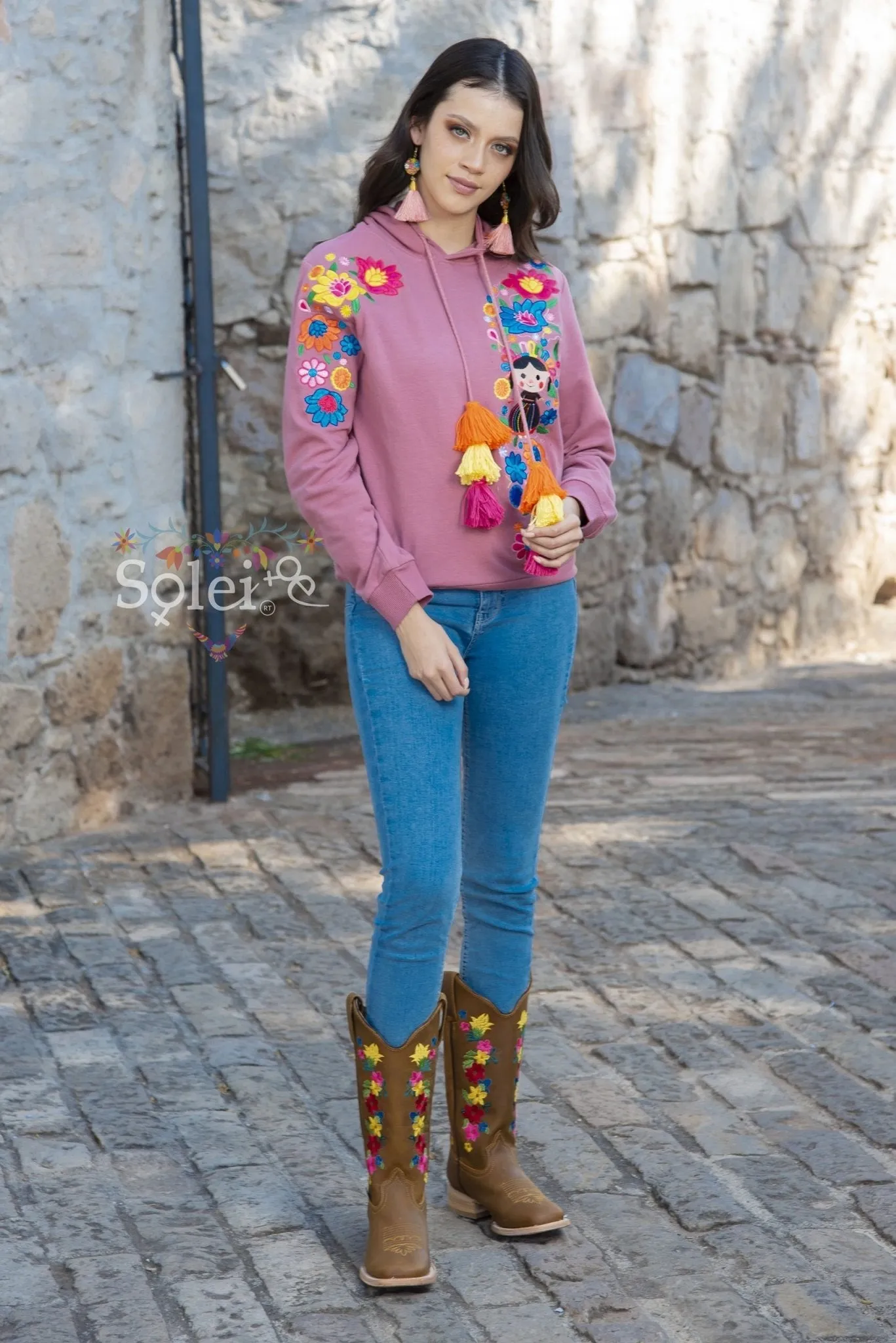 Lele Floral Hoodie