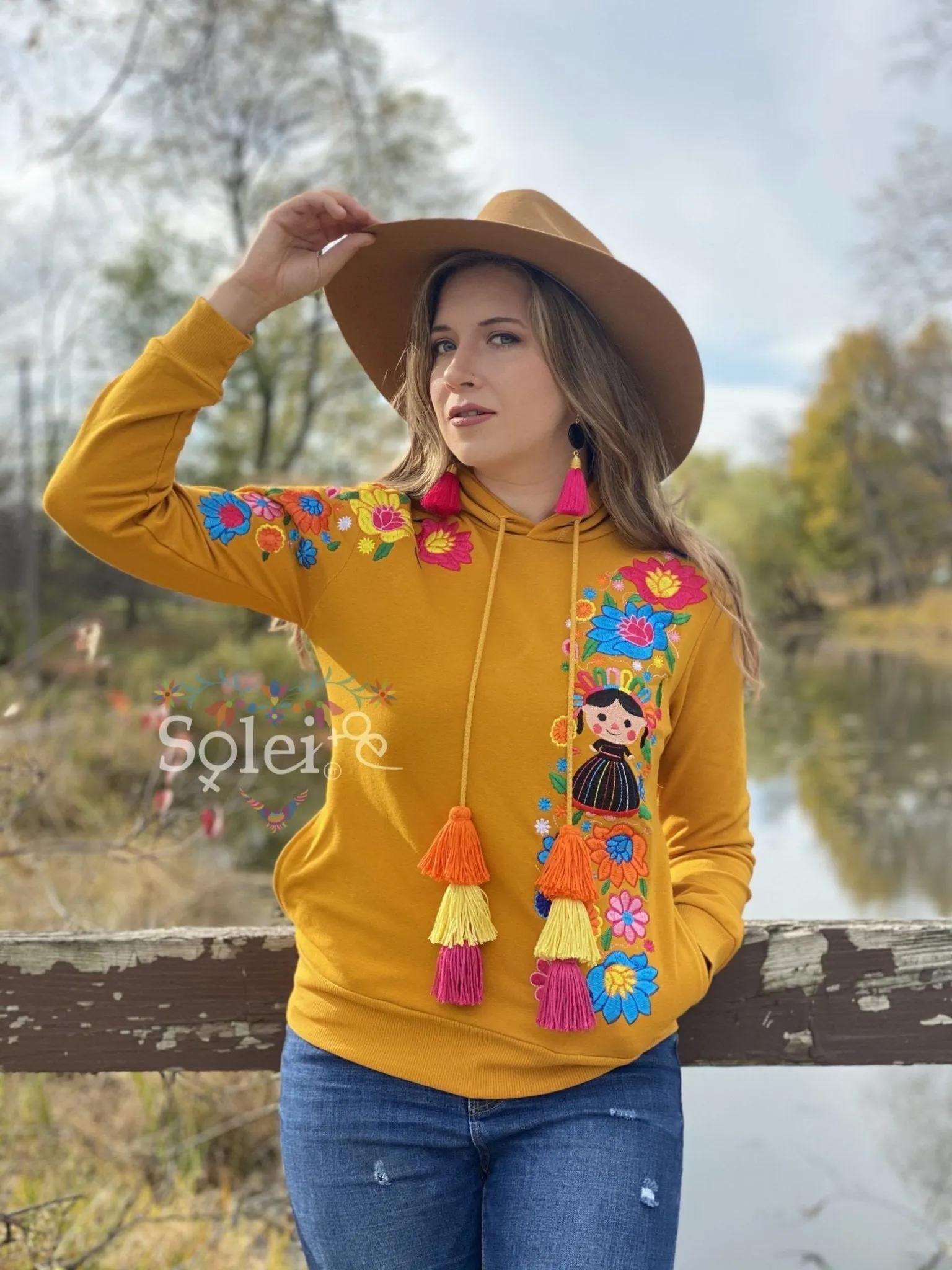 Lele Floral Hoodie