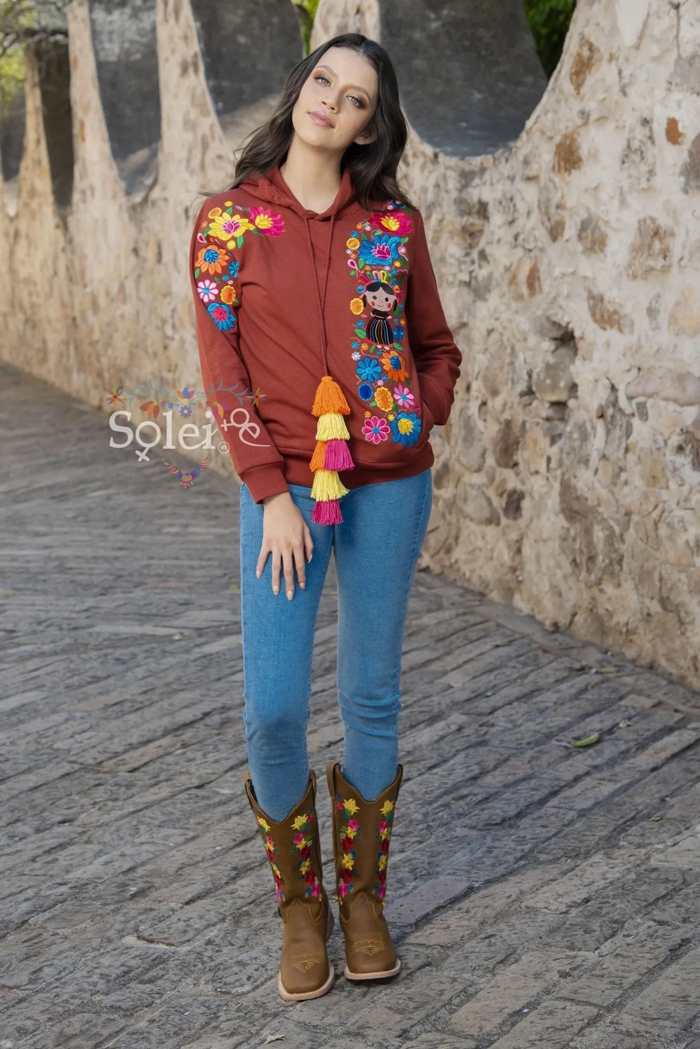 Lele Floral Hoodie