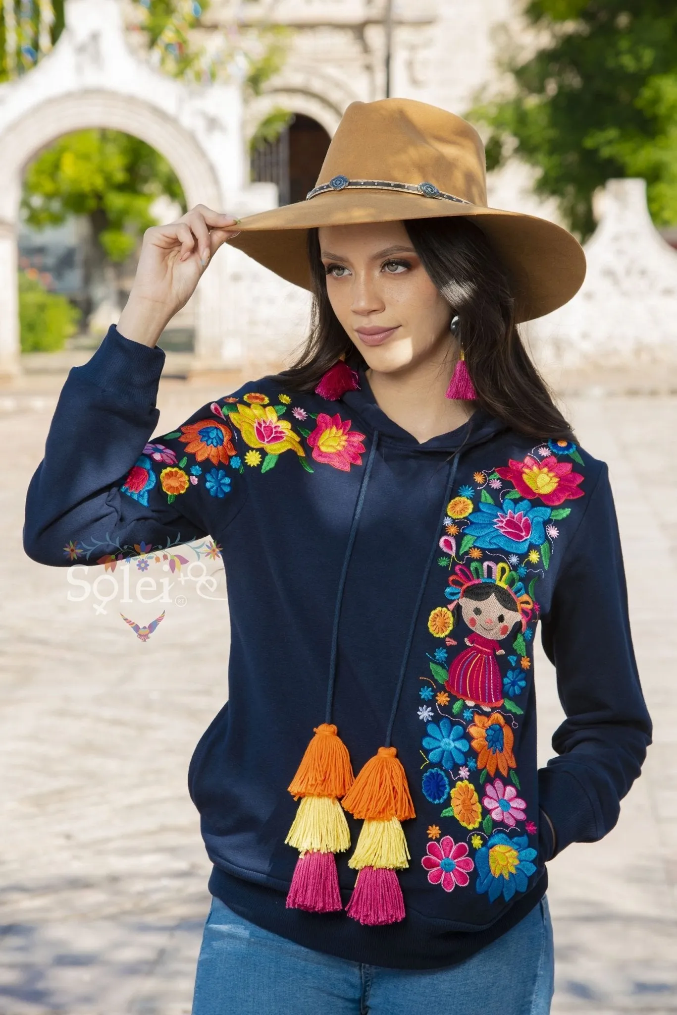 Lele Floral Hoodie
