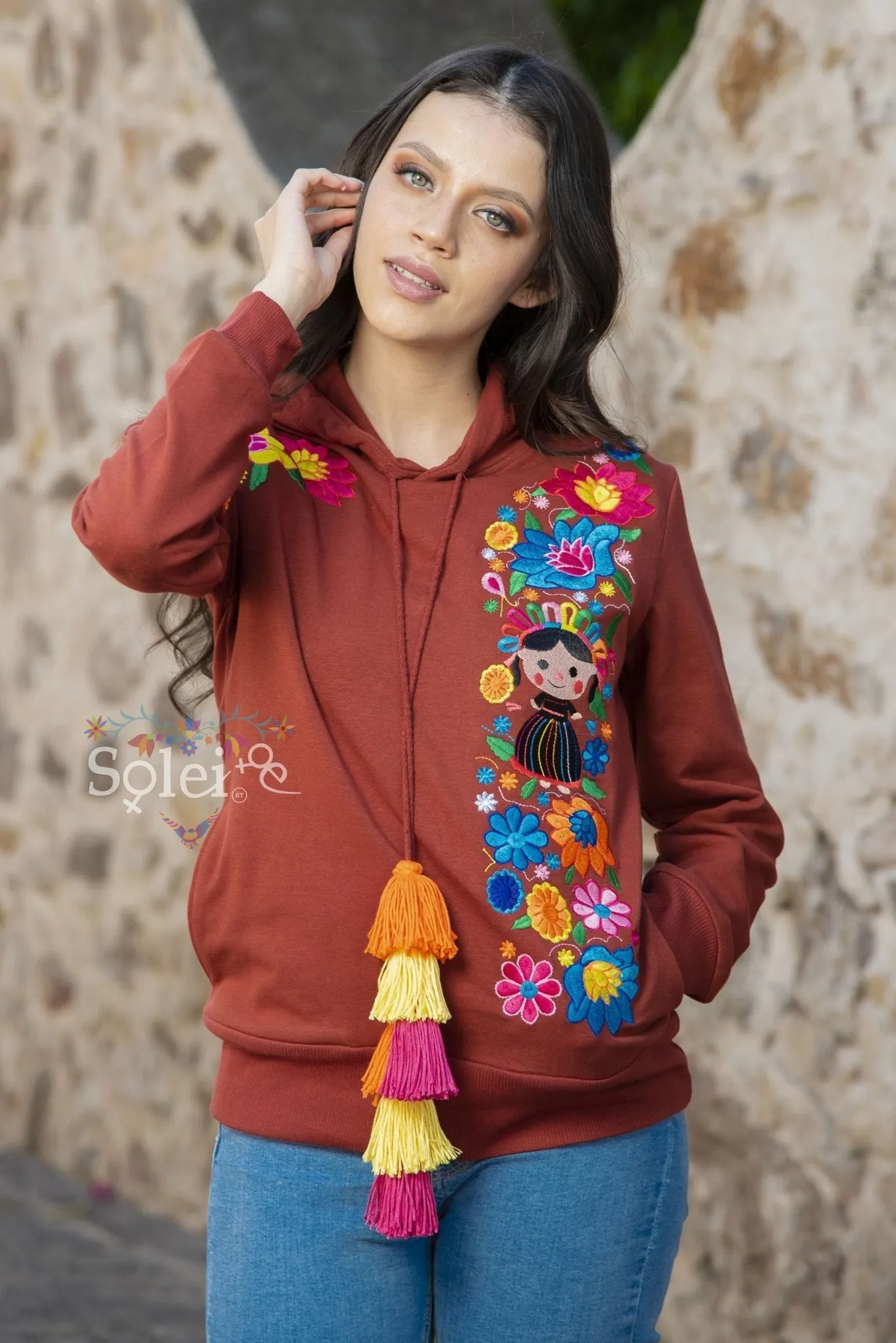 Lele Floral Hoodie
