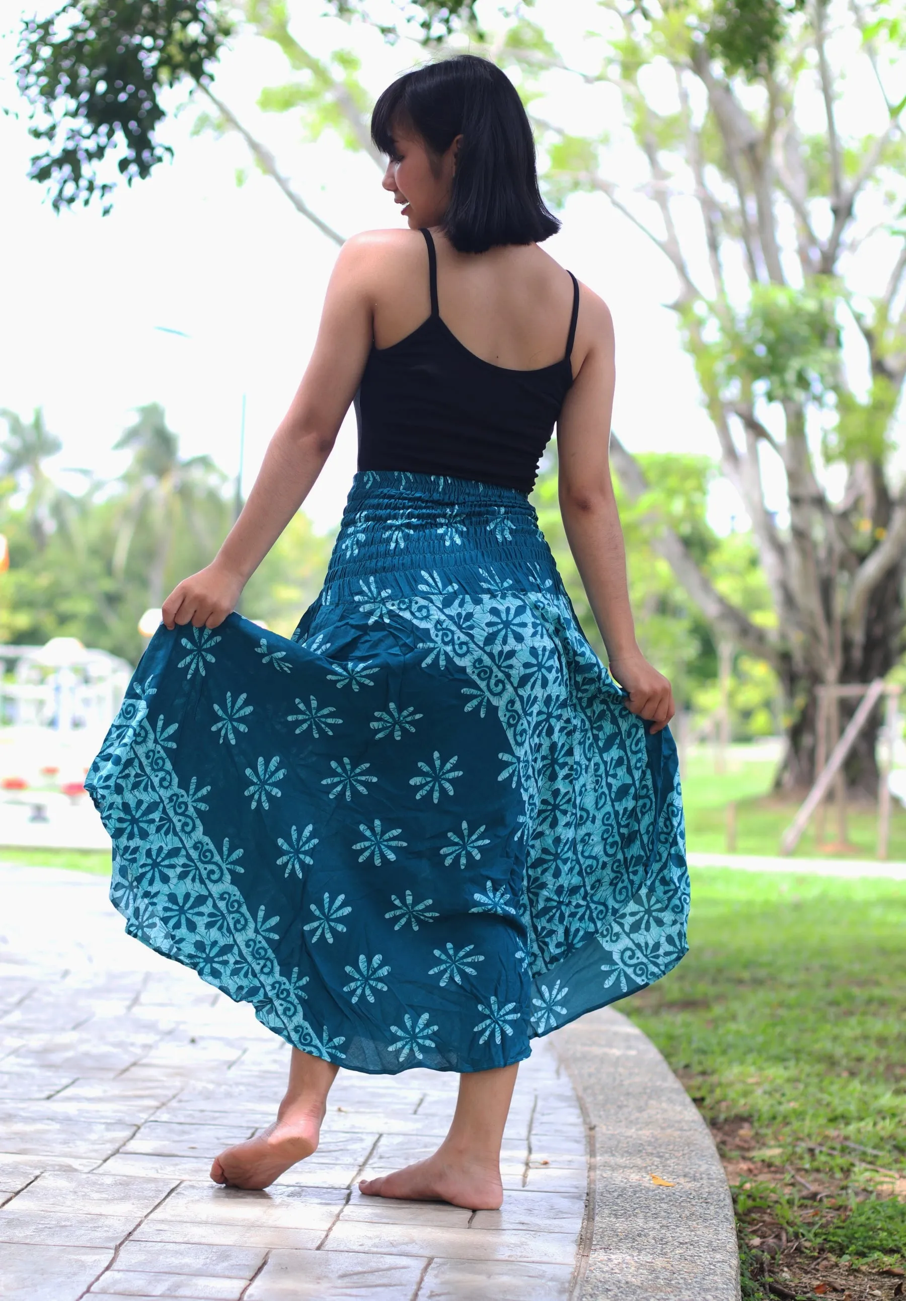 Maxi Skirts Women Dresses Hippie Boho Long Skirt Gyspy Floral Festival