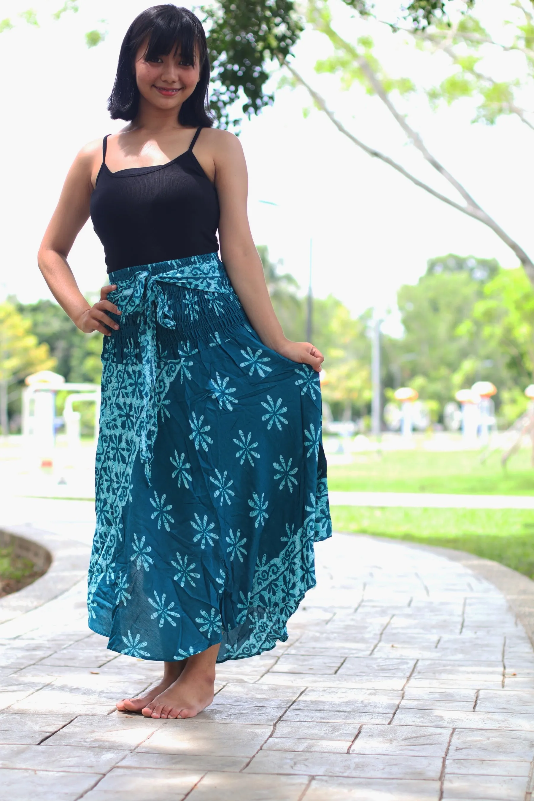 Maxi Skirts Women Dresses Hippie Boho Long Skirt Gyspy Floral Festival