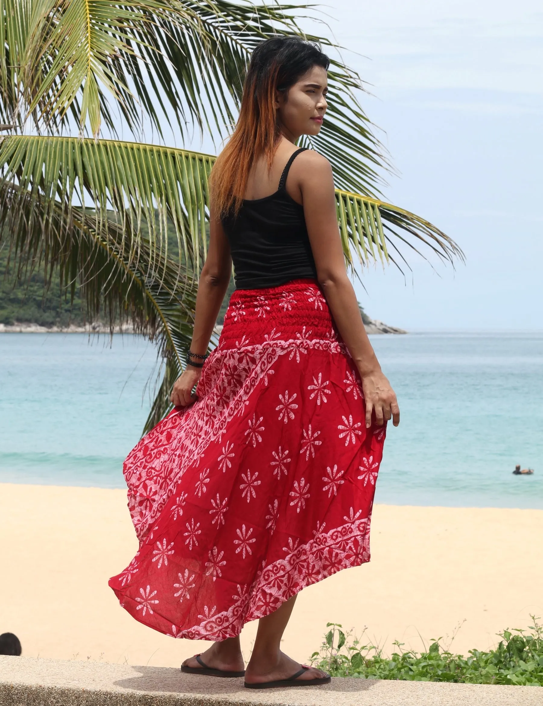 Maxi Skirts Women Dresses Hippie Boho Long Skirt Gyspy Floral Festival
