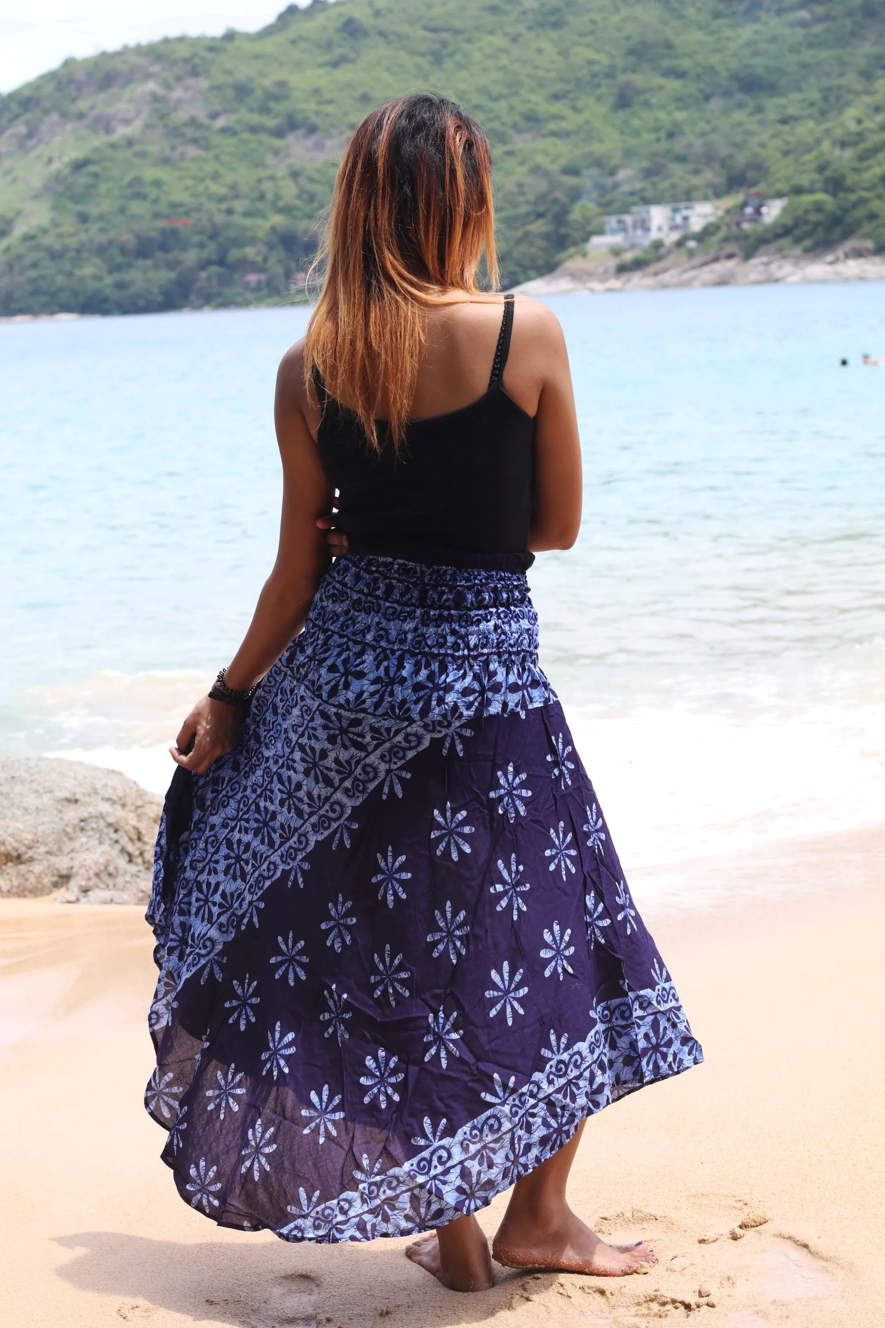Maxi Skirts Women Dresses Hippie Boho Long Skirt Gyspy Floral Festival