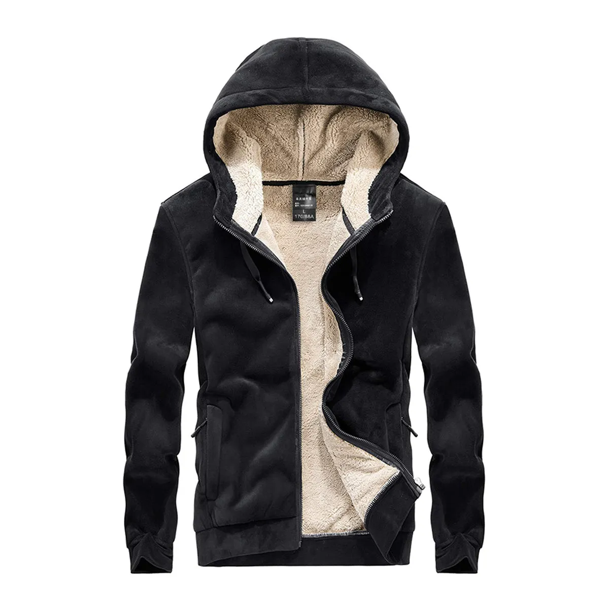 Men Thicken Hooded Jacket