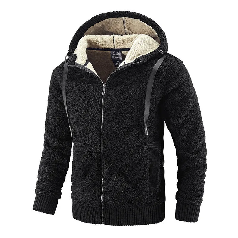 Men Thicken Hooded Jacket