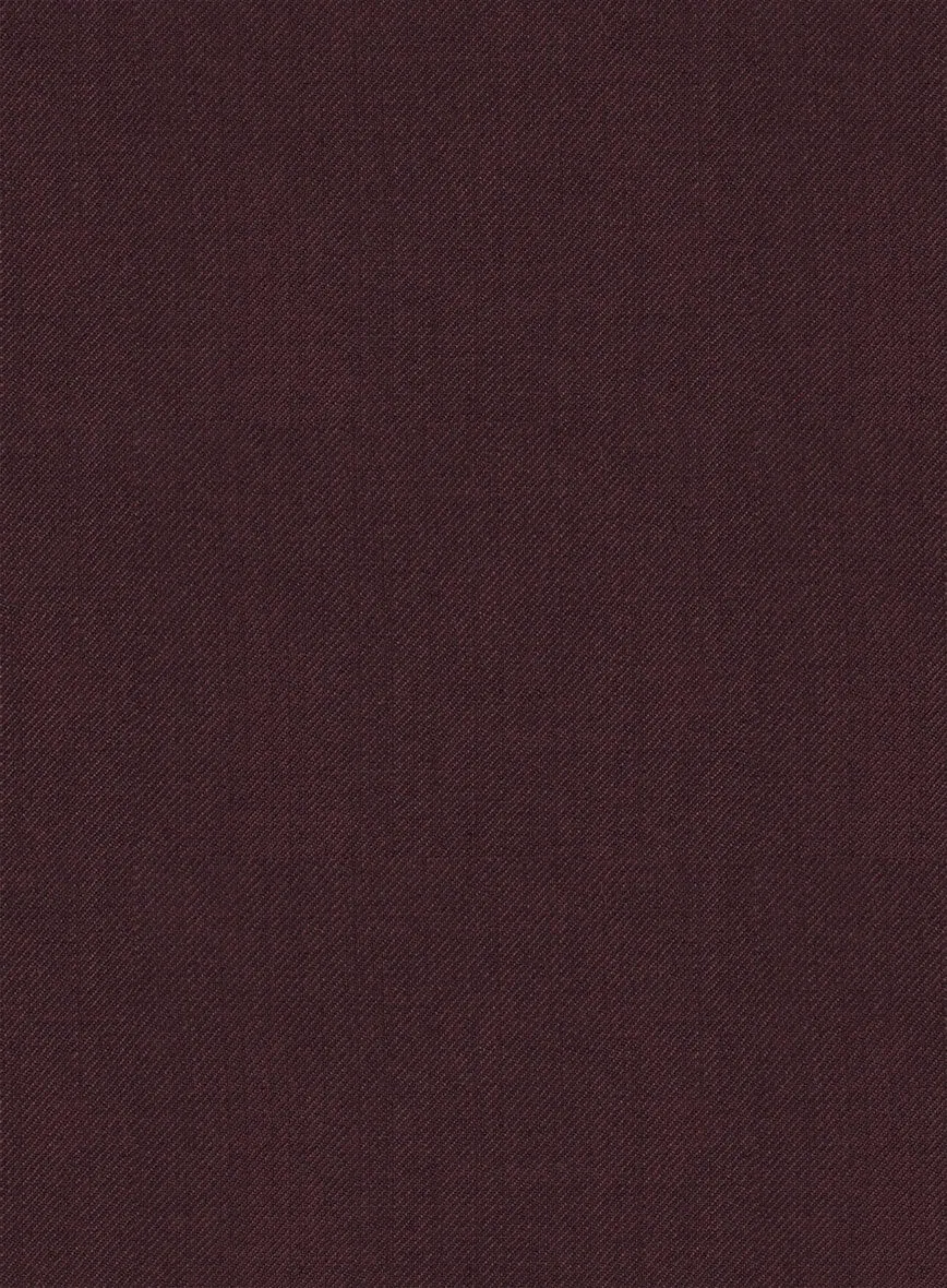 Napolean Stretch Wine Wool Tuxedo Suit
