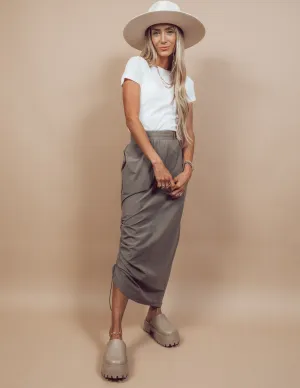 Oaklyn Cargo Maxi Skirt