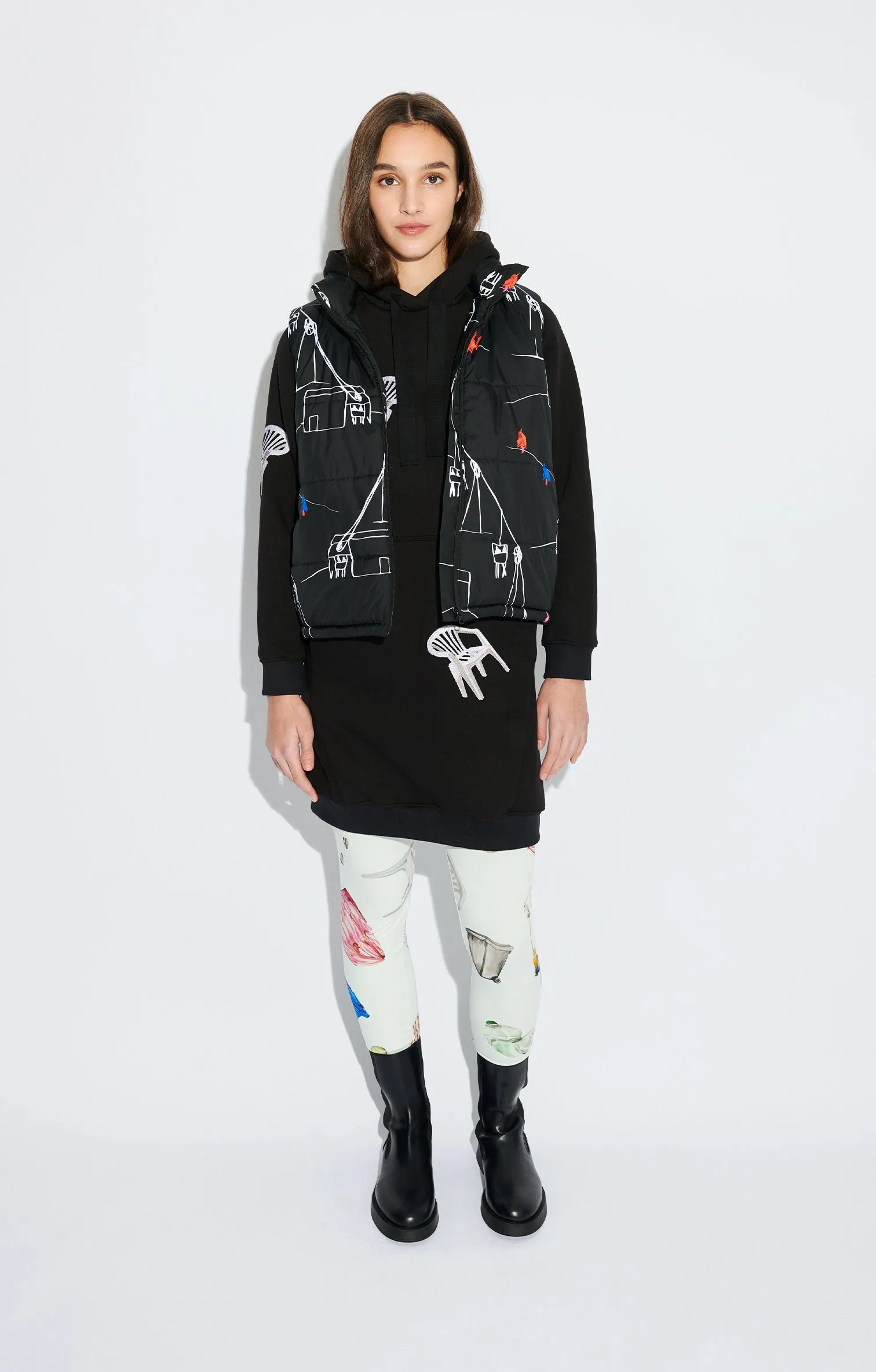 Parad Hooded Sweatshirt Dress Chairs