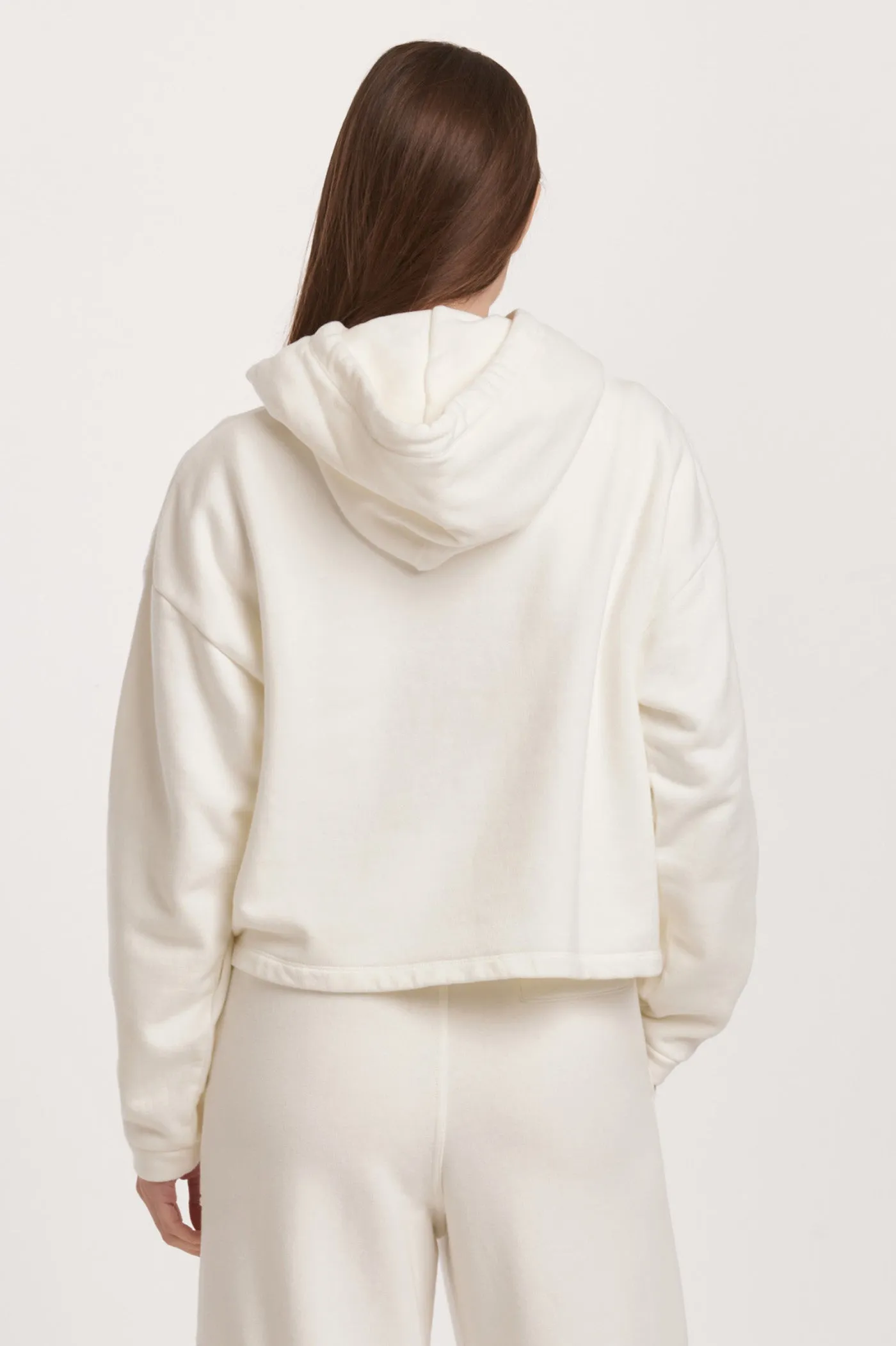 PAXTON HOODIE SWEATSHIRT OFF WHITE