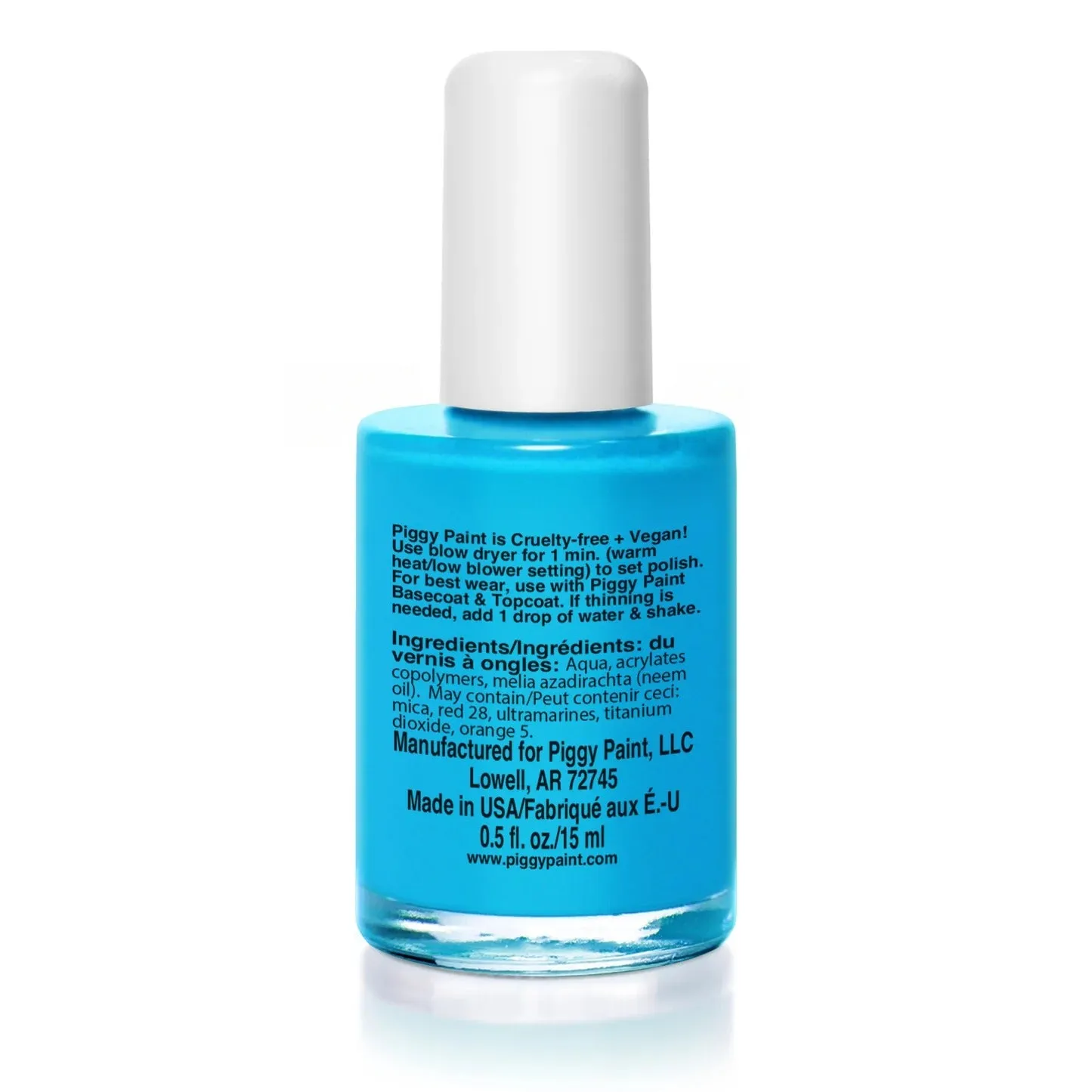 RAIN-bow or shine natural piggy paint nail polish