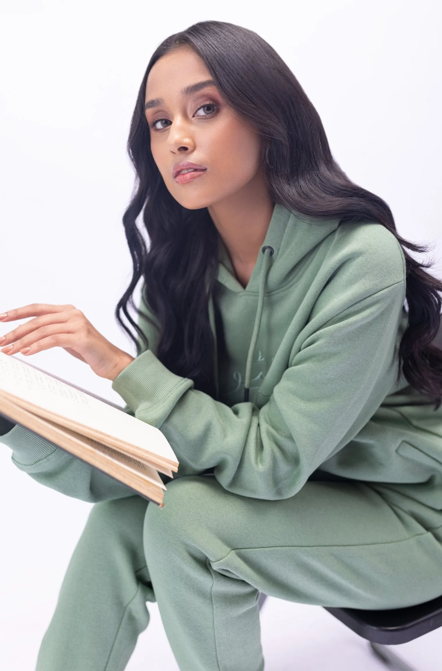 Sage Green Pullover Hoodie