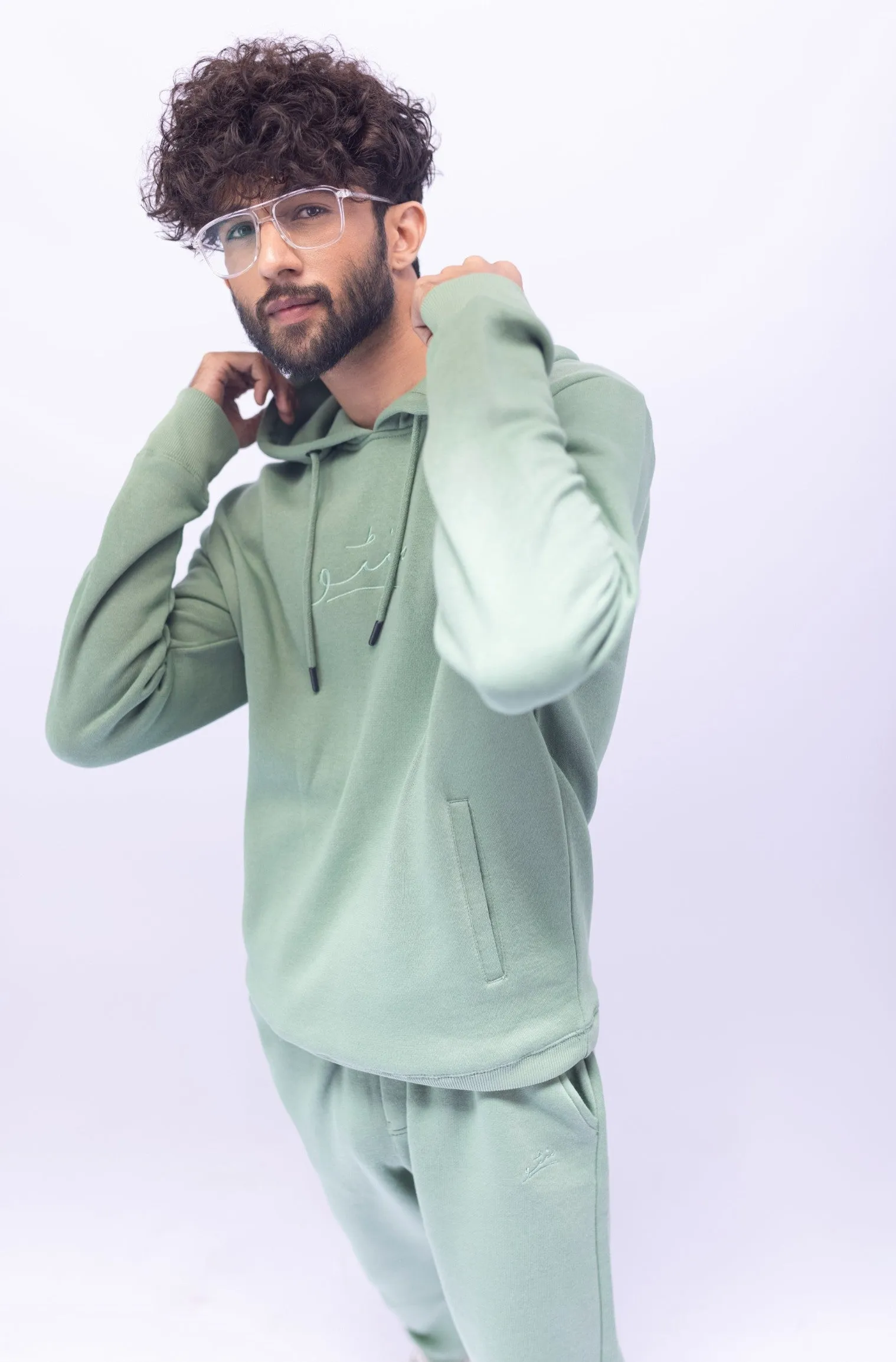 Sage Green Pullover Hoodie