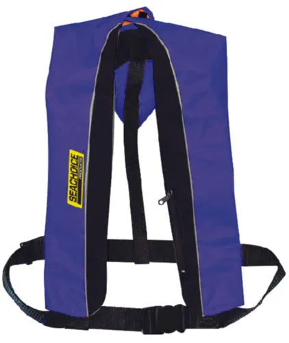 Seachoice Type V Inflatable PFD 33G Manual/Auto Blue/Black 50-85840 | 2024